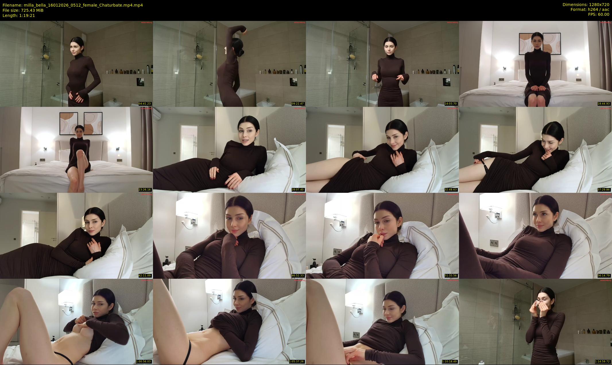 milla_bella — 80 minute Chaturbate female cam show recording, 720p, Jan 16, 2026