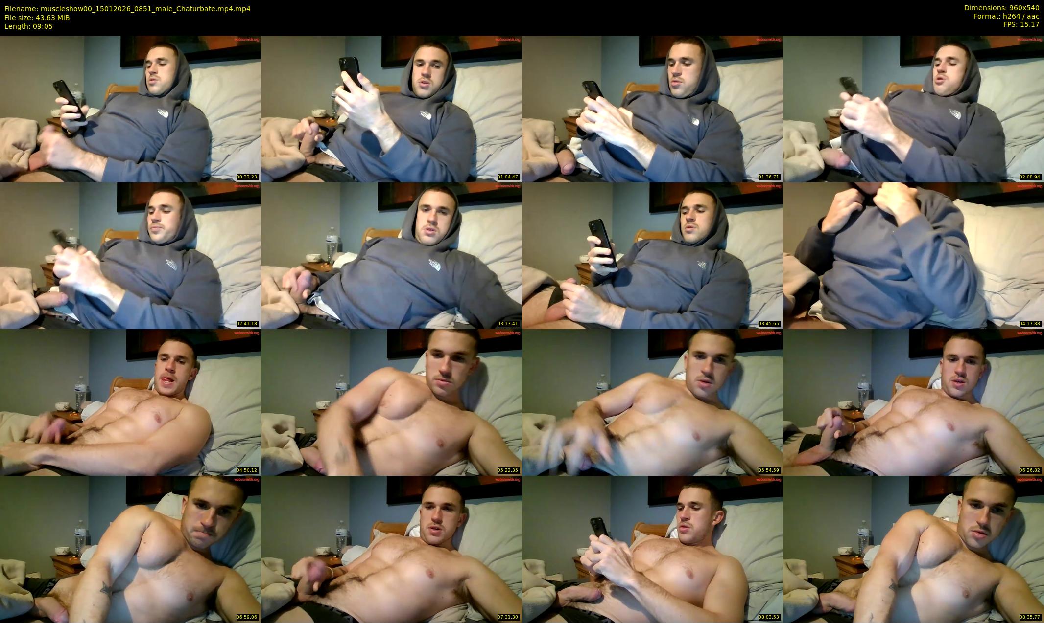 muscleshow00 — 10 minute Chaturbate male cam show recording, 480p, Jan 15, 2026
