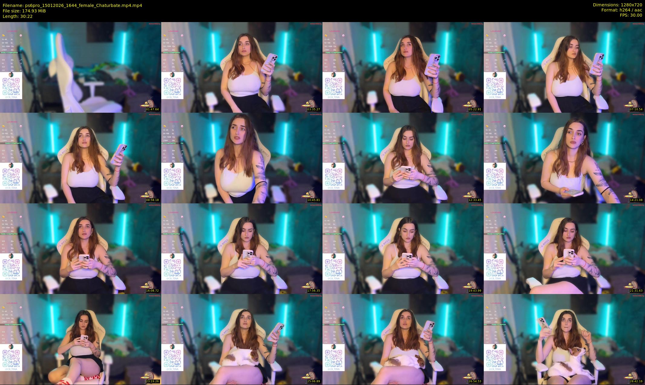 ps6pro — 31 minute Chaturbate female cam show recording, 720p, Jan 15, 2026