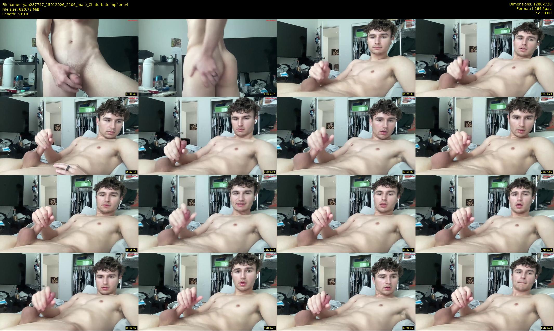 ryan287747 — 54 minute Chaturbate male cam show recording, 720p, Jan 15, 2026