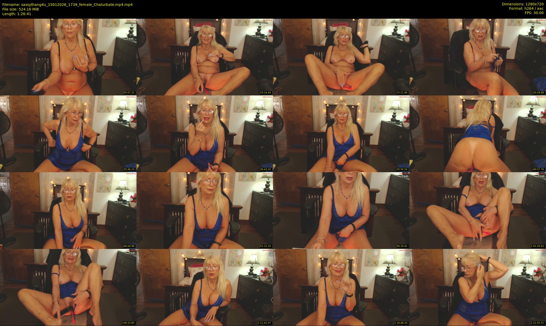 sassythang4u — 87 minute Chaturbate female cam show recording, 720p, Jan 15, 2026
