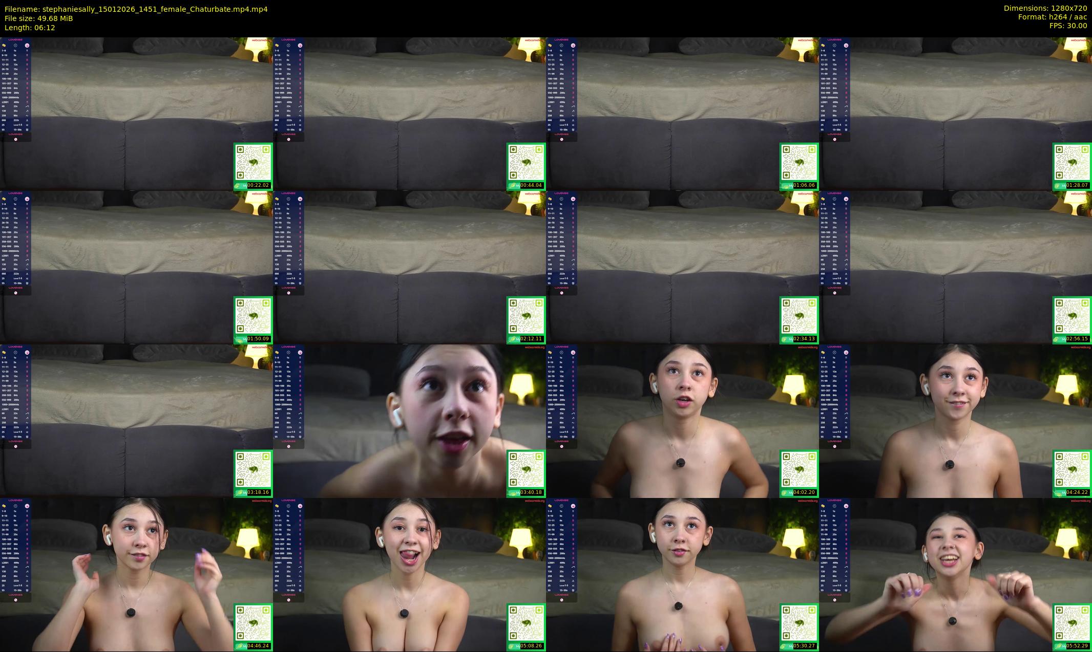 stephaniesally — 7 minute Chaturbate female cam show recording, 720p, Jan 15, 2026