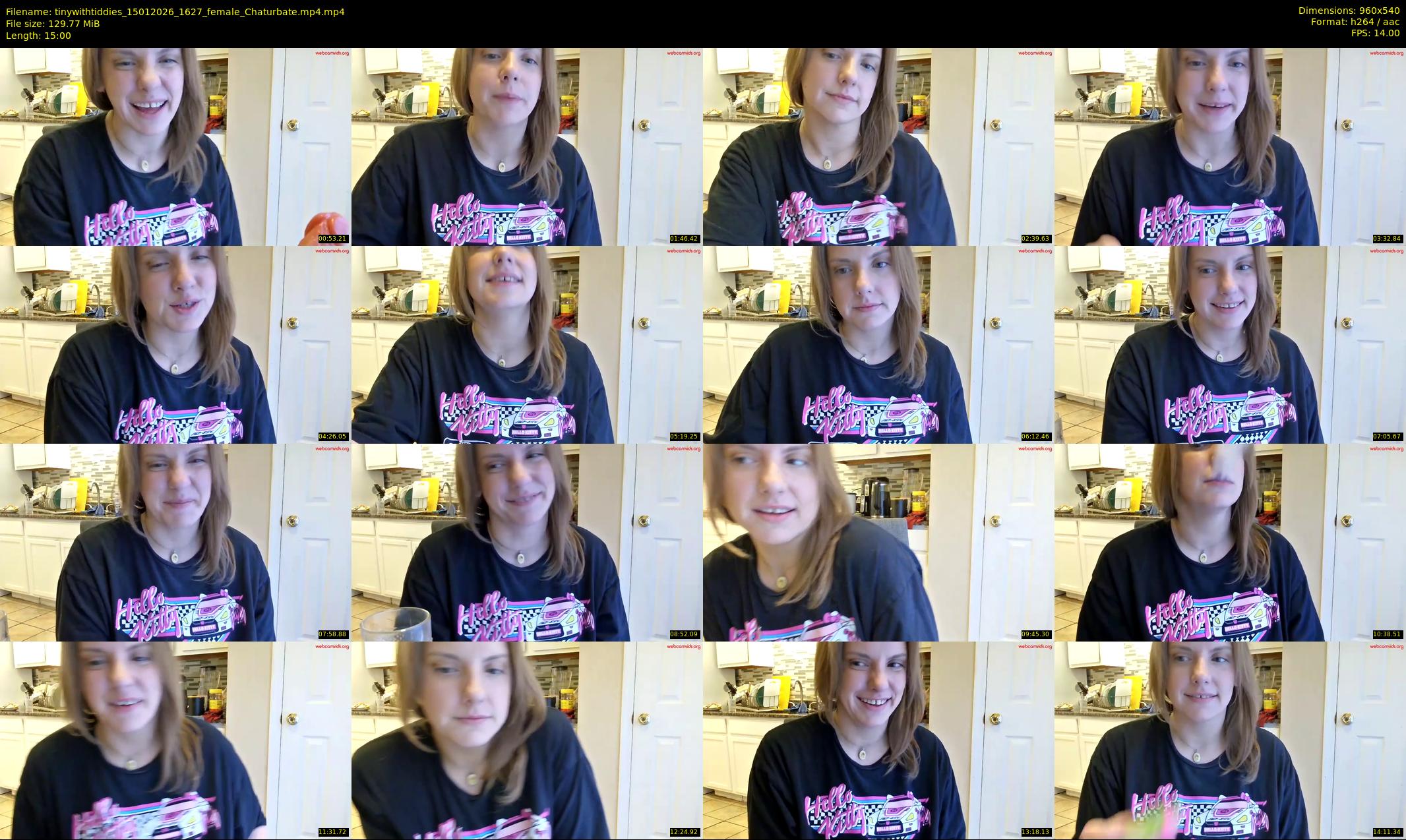 tinywithtiddies — 15 minute Chaturbate female cam show recording, 480p, Jan 15, 2026
