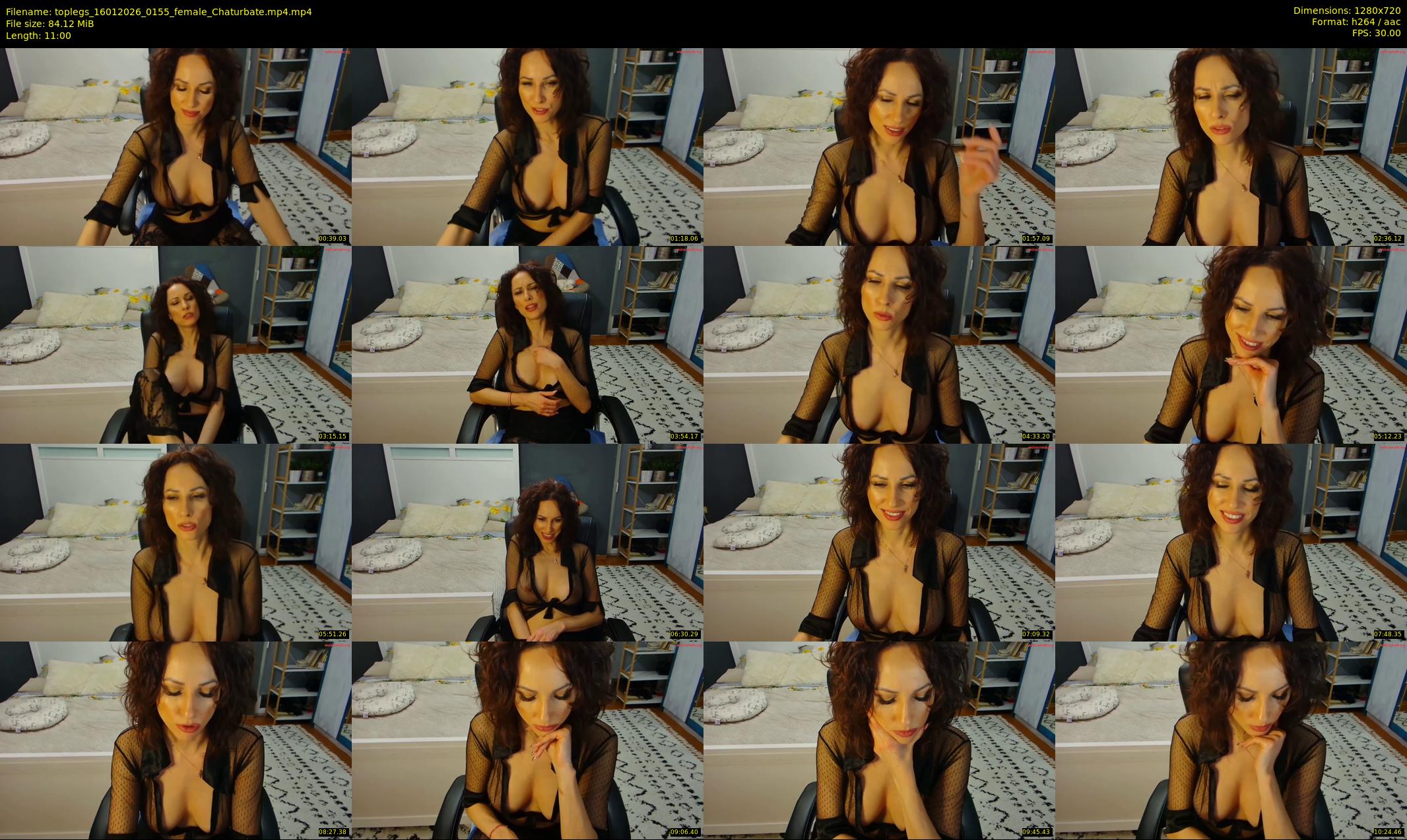 toplegs — 11 minute Chaturbate female cam show recording, 720p, Jan 16, 2026