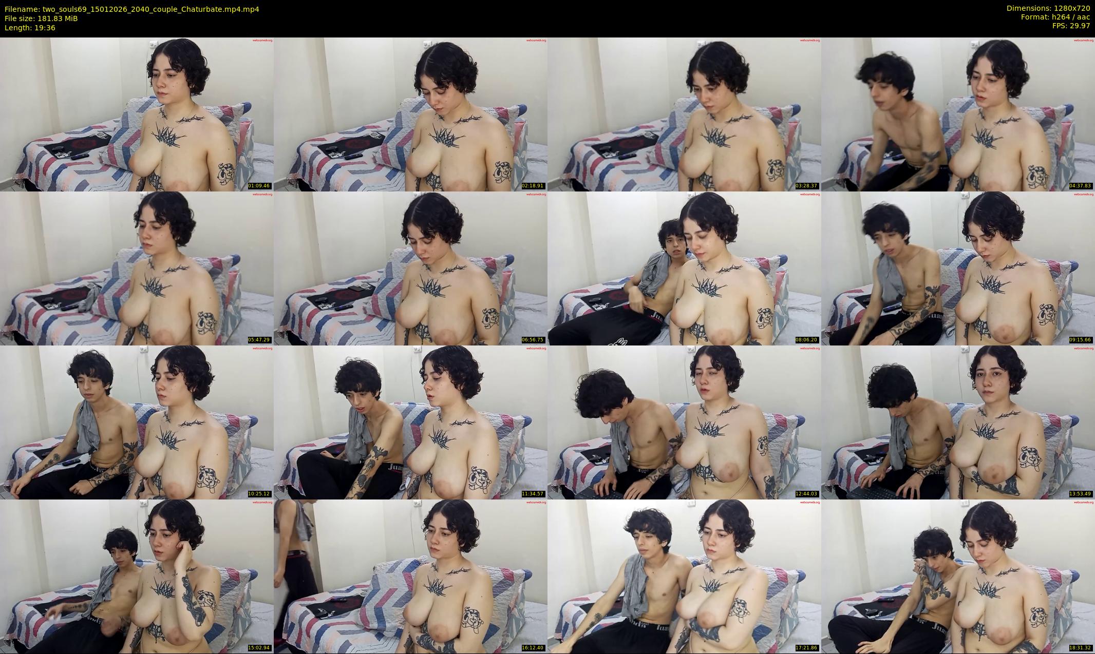 two_souls69 — 20 minute Chaturbate couple cam show recording, 720p, Jan 15, 2026