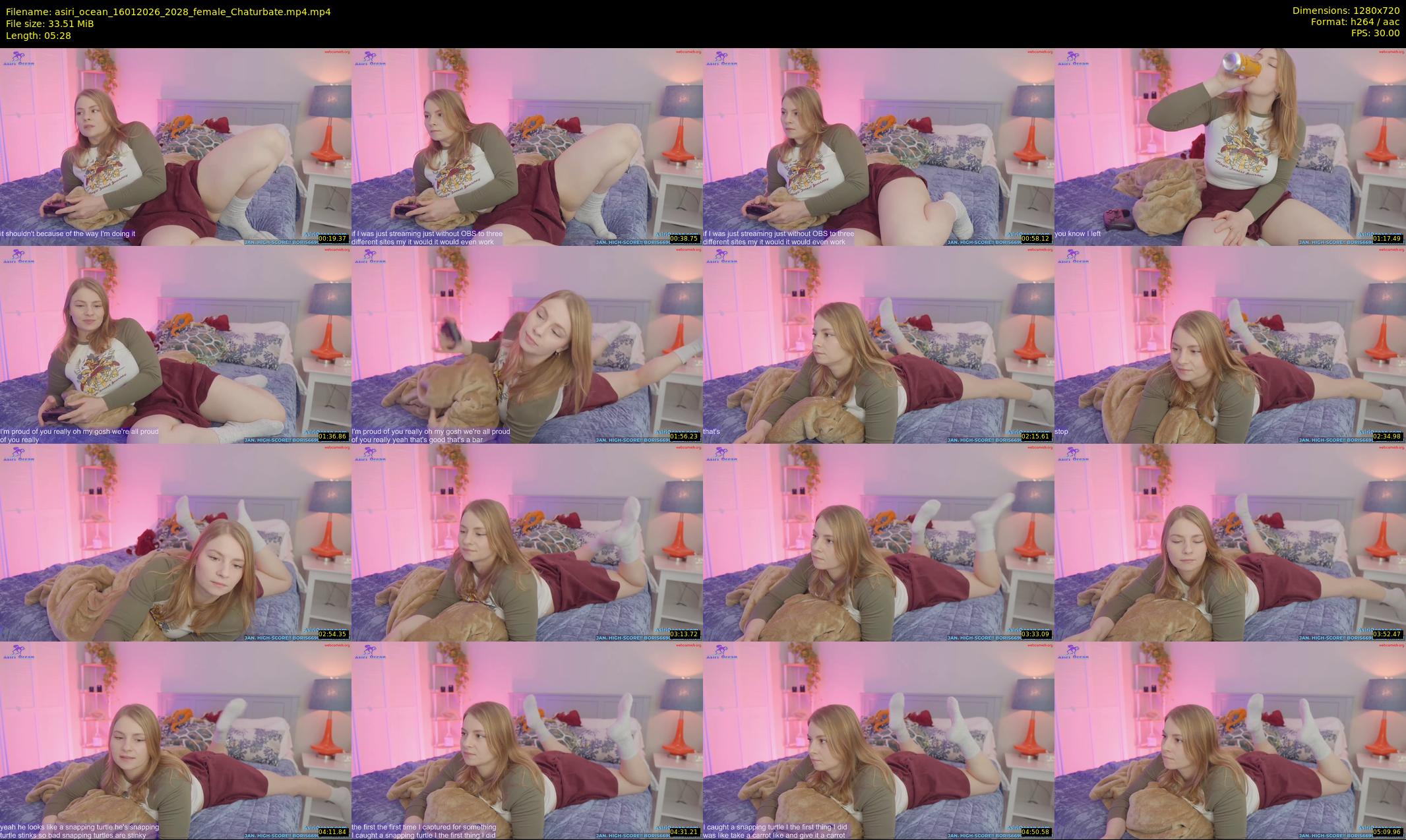 asiri_ocean — 6 minute Chaturbate female cam show recording, 720p, Jan 16, 2026