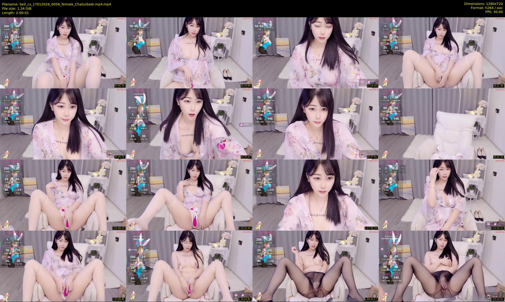 bell_cs — 121 minute Chaturbate female cam show recording, 720p, Jan 17, 2026