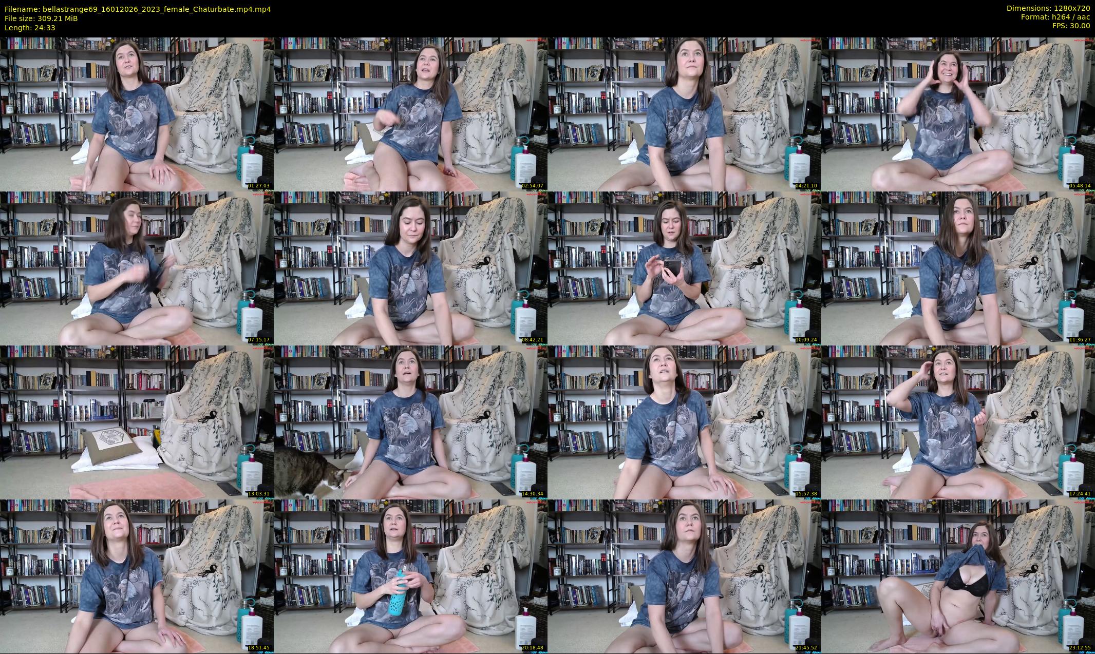 bellastrange69 — 25 minute Chaturbate female cam show recording, 720p, Jan 16, 2026