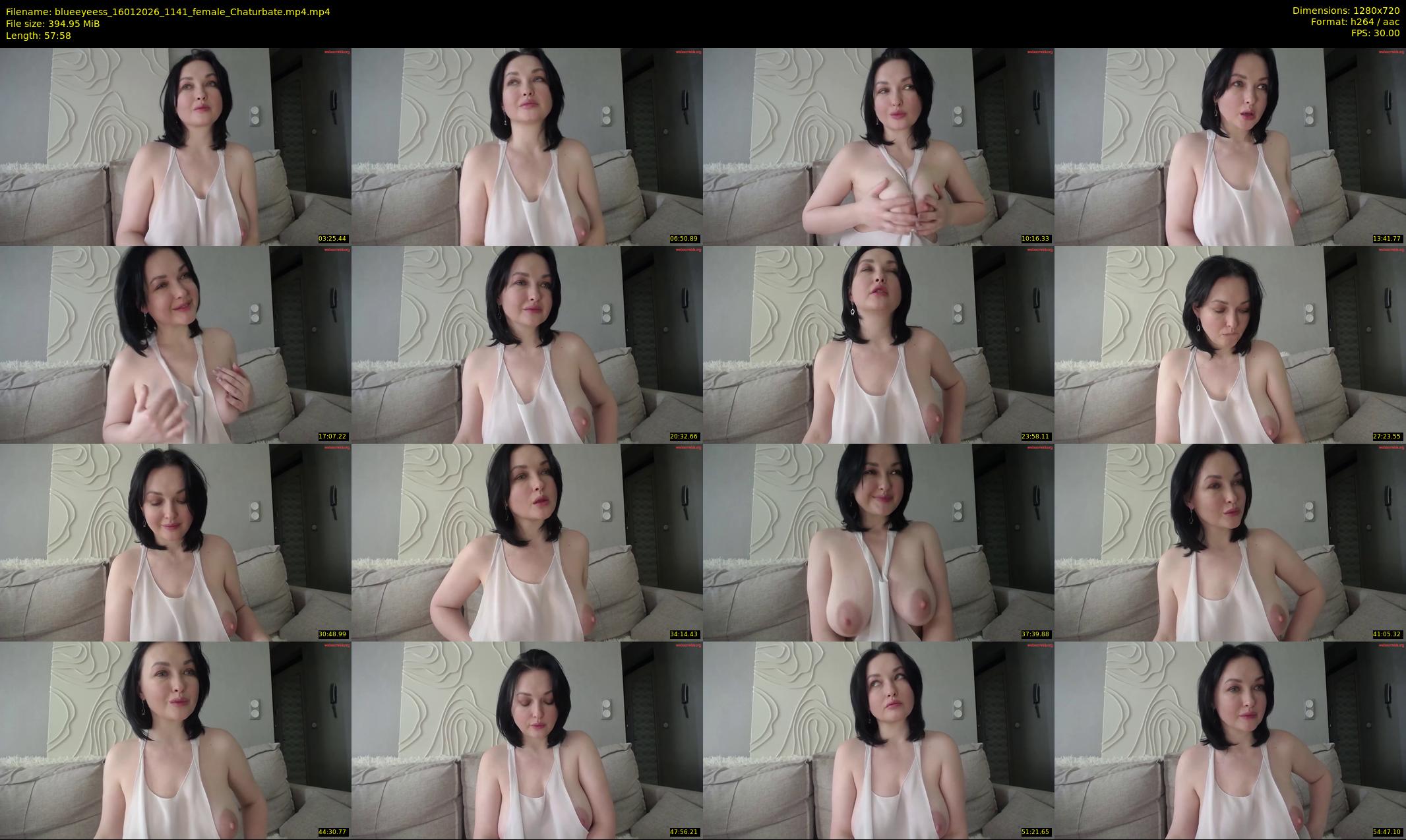 blueeyeess — 58 minute Chaturbate female cam show recording, 720p, Jan 16, 2026