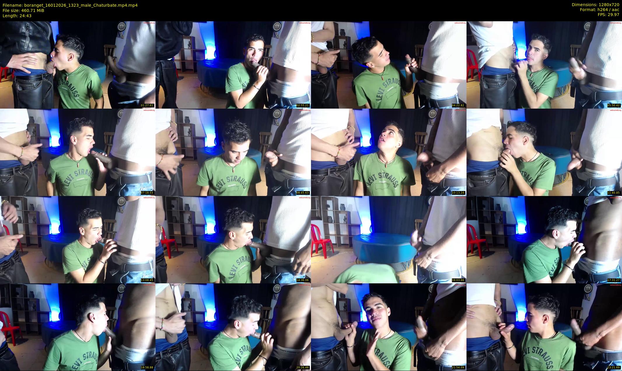 boranget — 25 minute Chaturbate male cam show recording, 720p, Jan 16, 2026