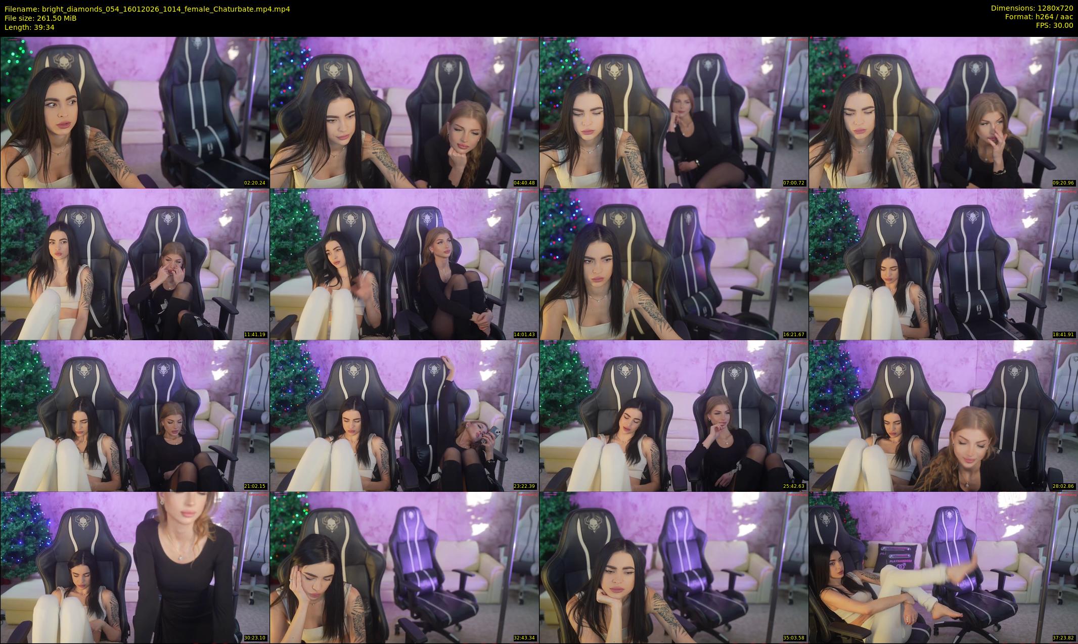 bright_diamonds_054 — 40 minute Chaturbate couple cam show recording, 720p, Jan 16, 2026