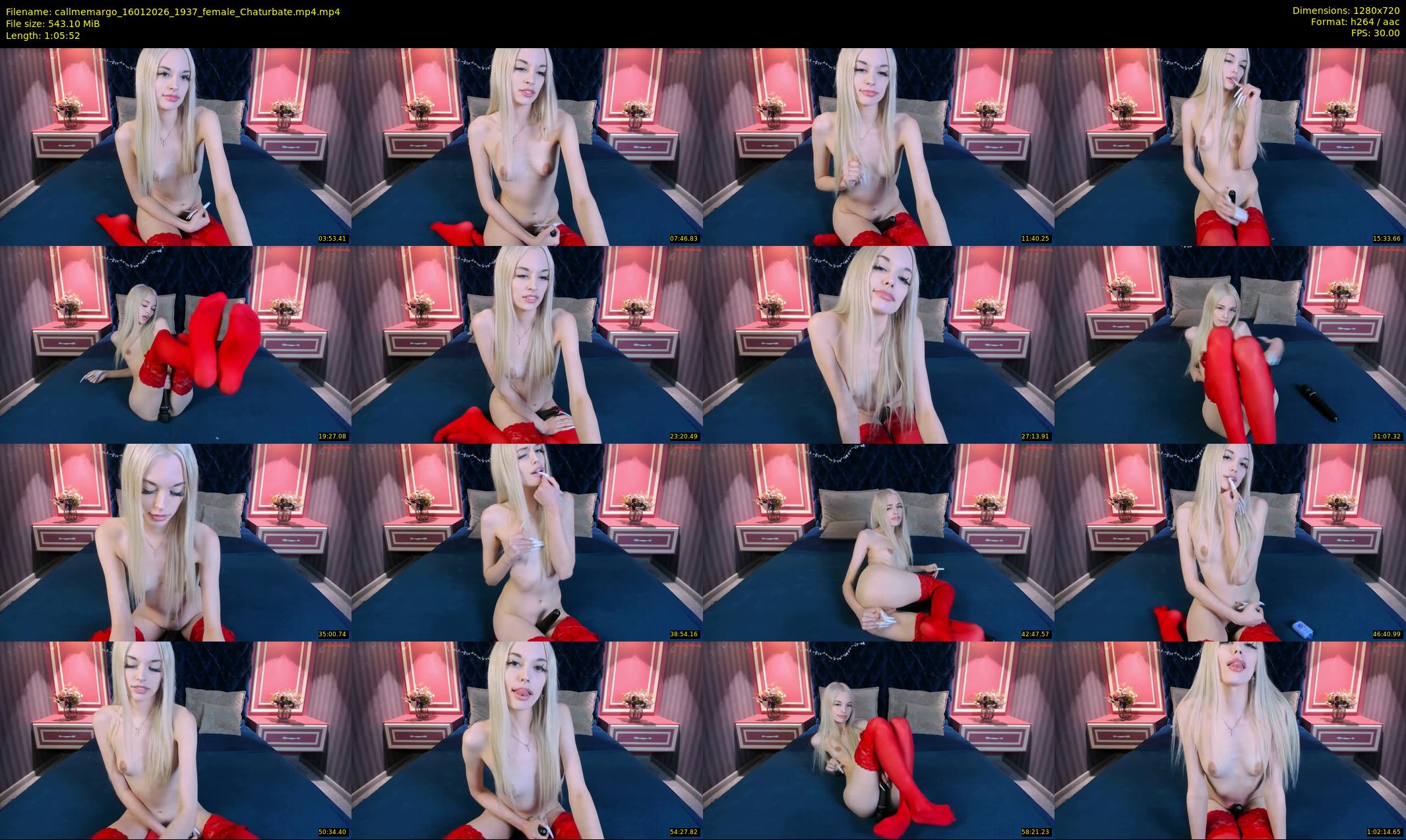 callmemargo — 66 minute Chaturbate female cam show recording, 720p, Jan 16, 2026
