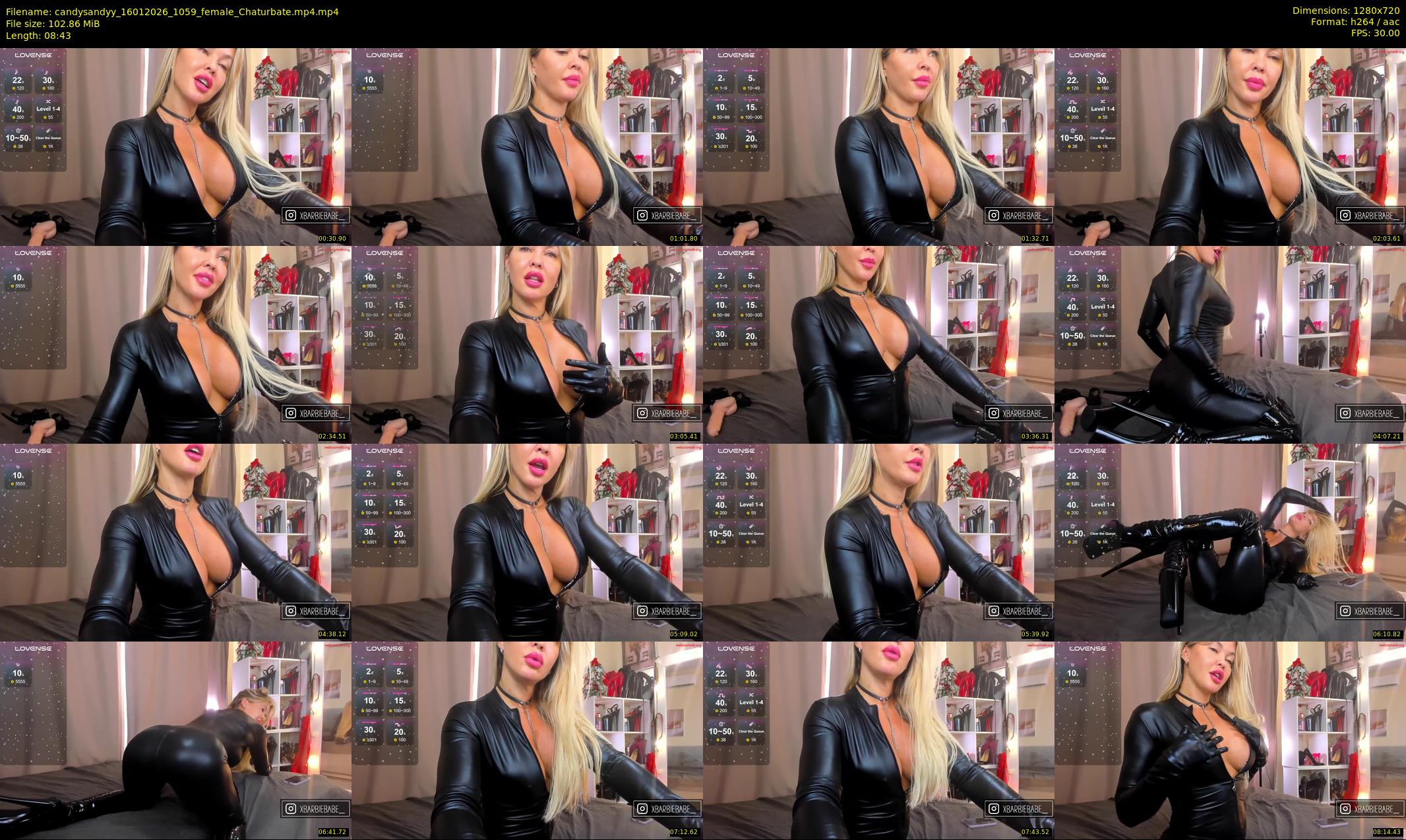 candysandyy — 9 minute Chaturbate female cam show recording, 720p, Jan 16, 2026