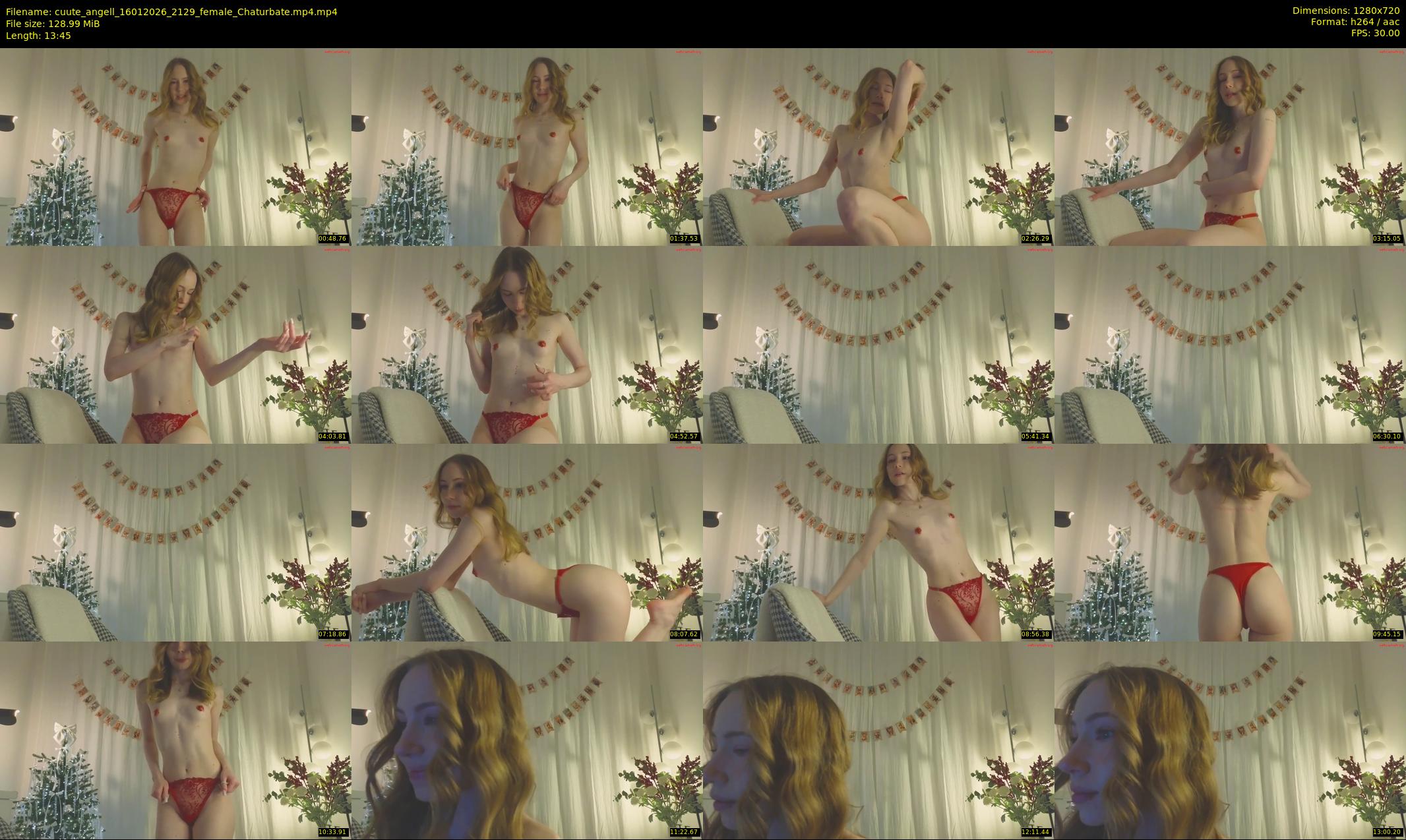 cuute_angell — 14 minute Chaturbate female cam show recording, 720p, Jan 16, 2026