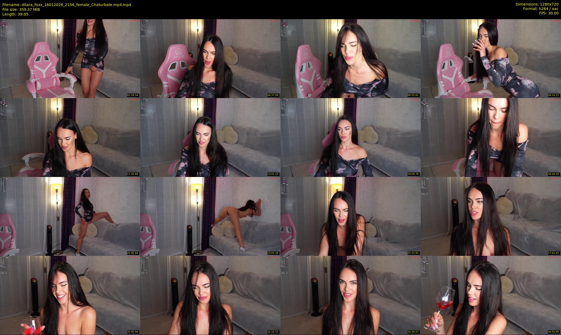 dilara_foxx — 40 minute Chaturbate female cam show recording, 720p, Jan 16, 2026