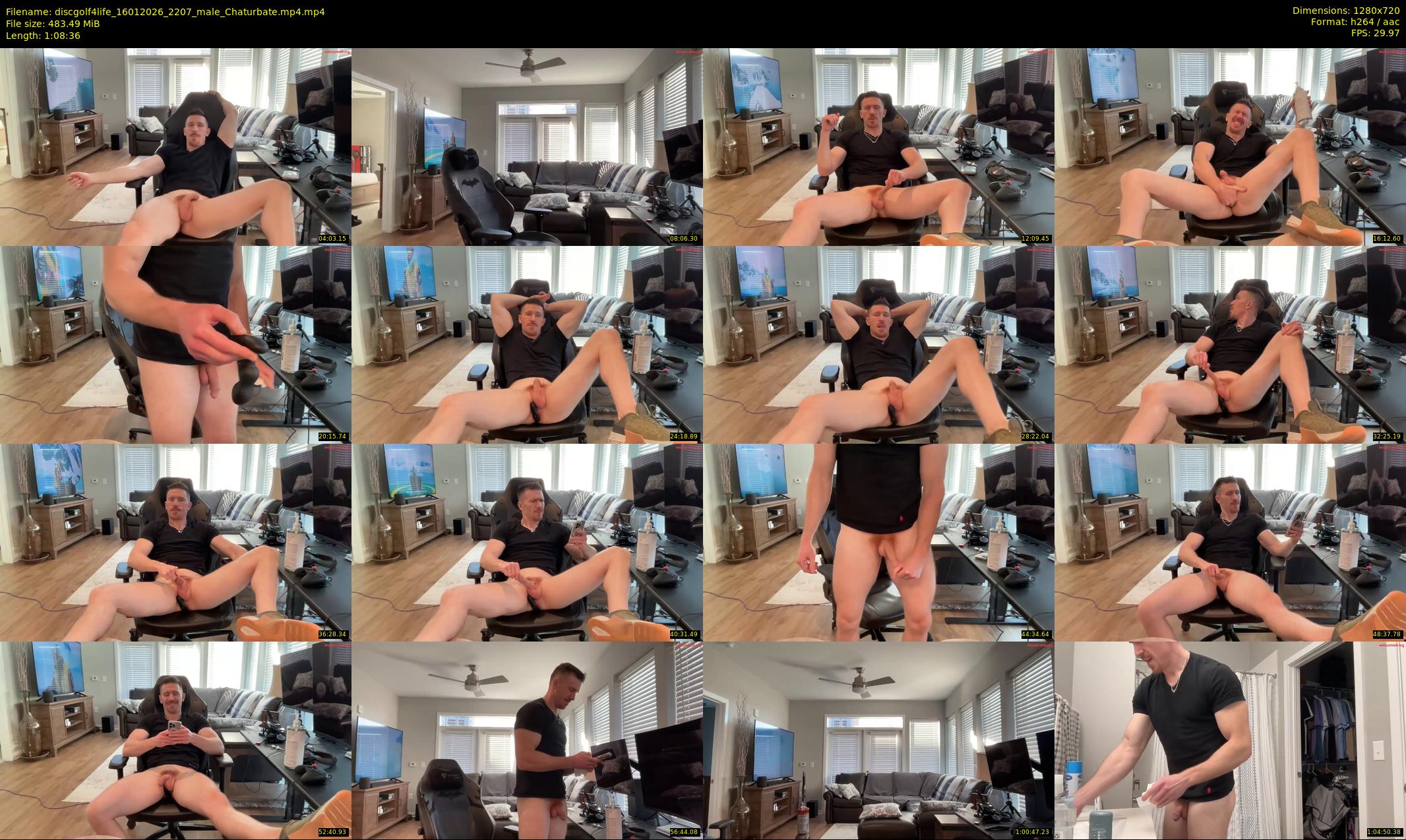 discgolf4life — 69 minute Chaturbate male cam show recording, 720p, Jan 16, 2026