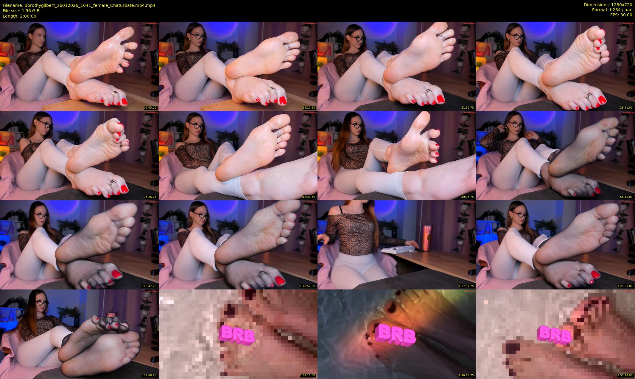 dorothygilbert — 120 minute Chaturbate female cam show recording, 720p, Jan 16, 2026