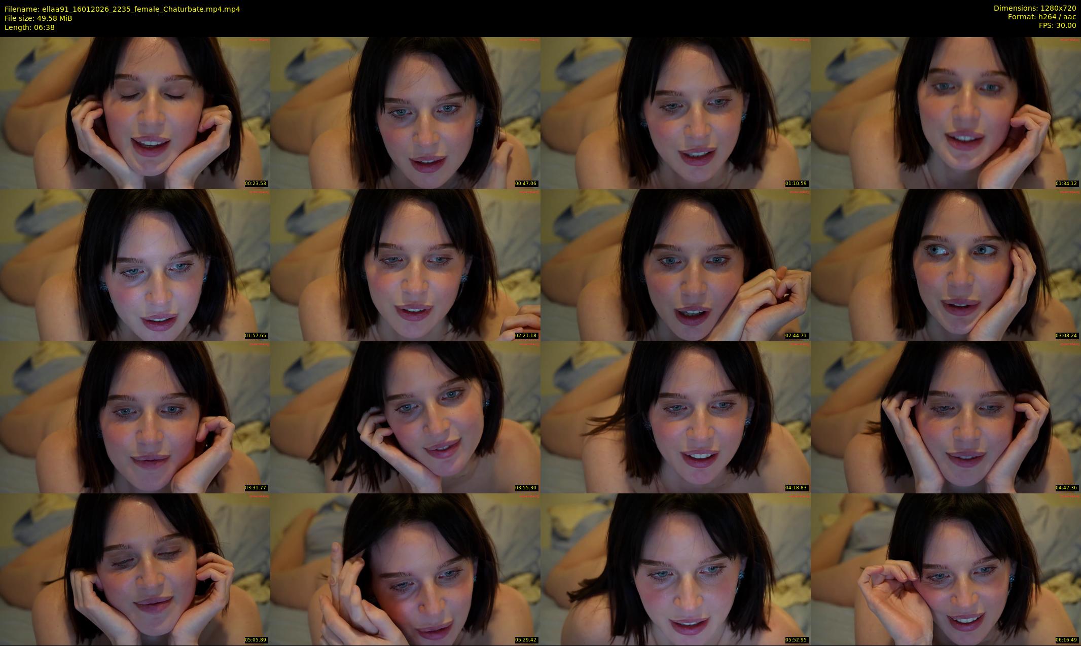 ellaa91 — 7 minute Chaturbate female cam show recording, 720p, Jan 16, 2026