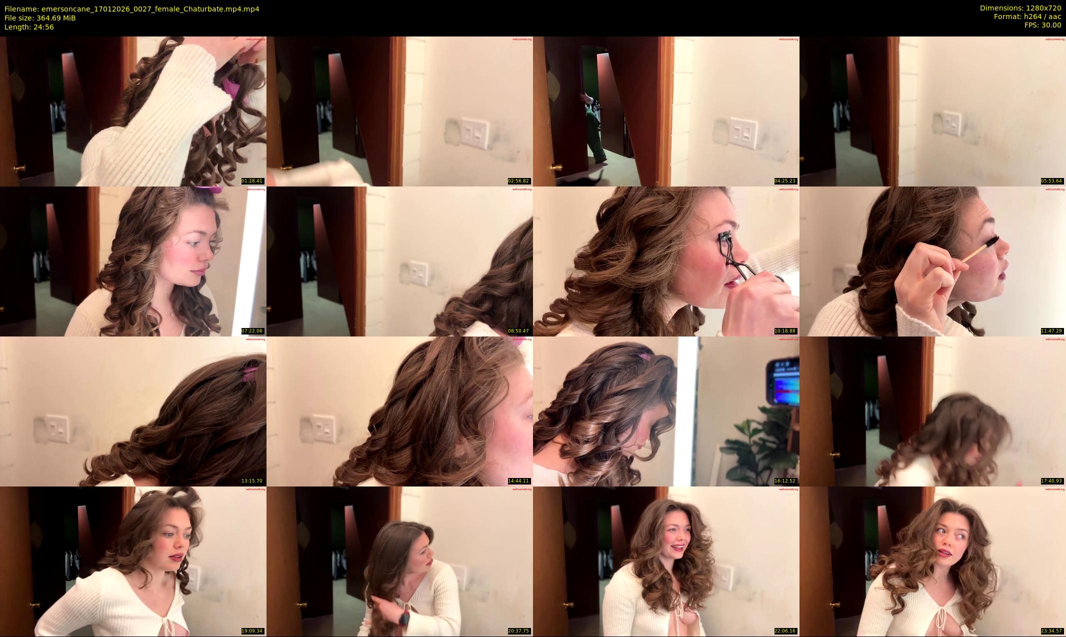 emersoncane — 25 minute Chaturbate female cam show recording, 720p, Jan 17, 2026