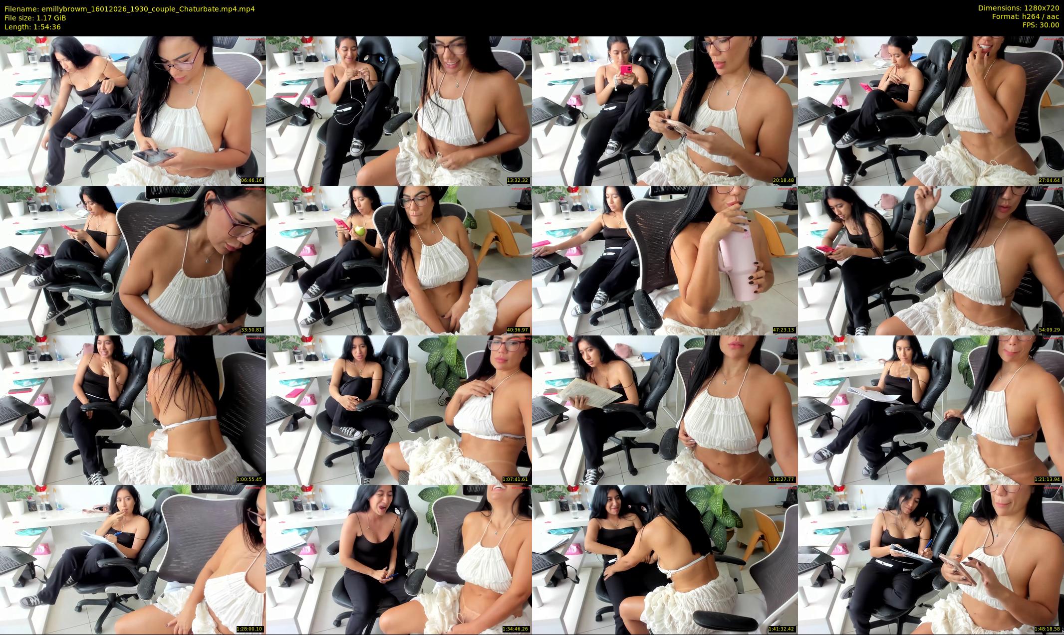 emillybrowm — 115 minute Chaturbate couple cam show recording, 720p, Jan 16, 2026