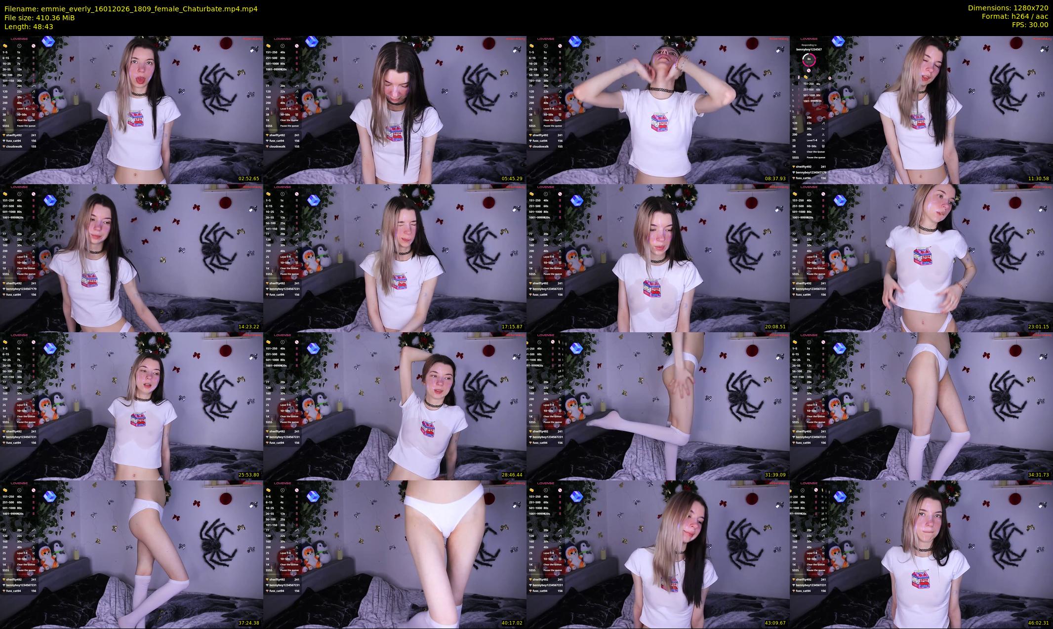 emmie_everly — 49 minute Chaturbate female cam show recording, 720p, Jan 16, 2026
