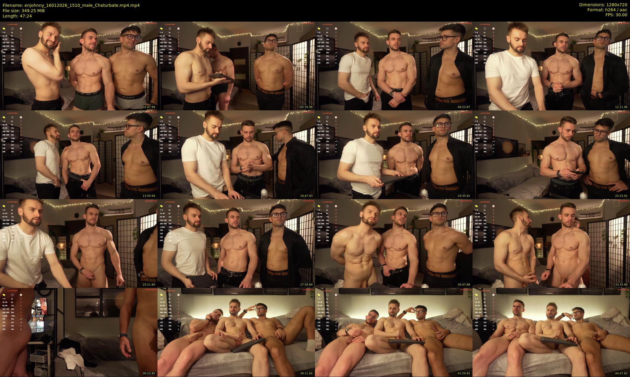 enjohnny — 48 minute Chaturbate male cam show recording, 720p, Jan 16, 2026