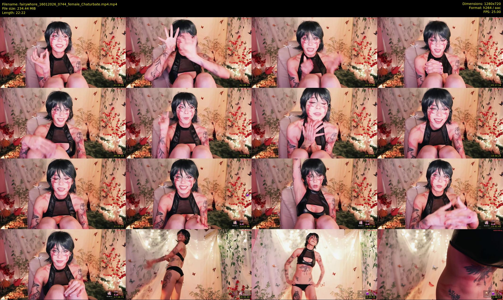 fairywhore — 23 minute Chaturbate female cam show recording, 720p, Jan 16, 2026