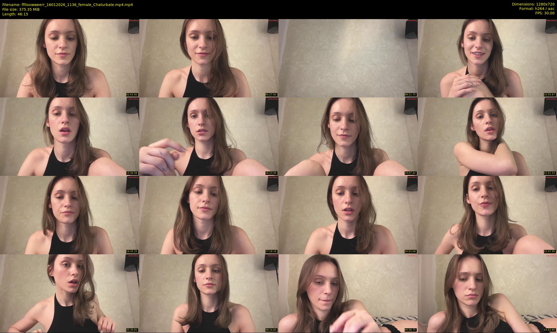 fflloowweerr — 47 minute Chaturbate couple cam show recording, 720p, Jan 16, 2026