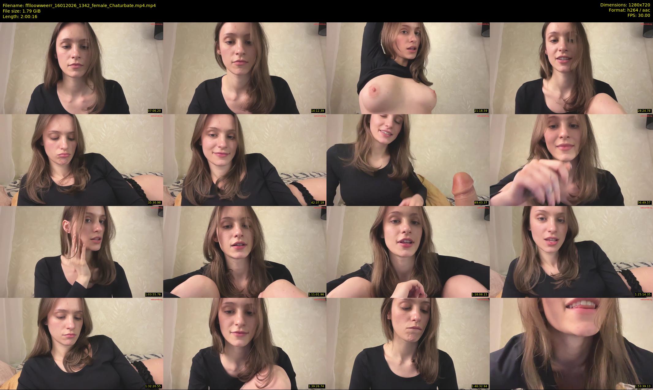 fflloowweerr — 121 minute Chaturbate couple cam show recording, 720p, Jan 16, 2026