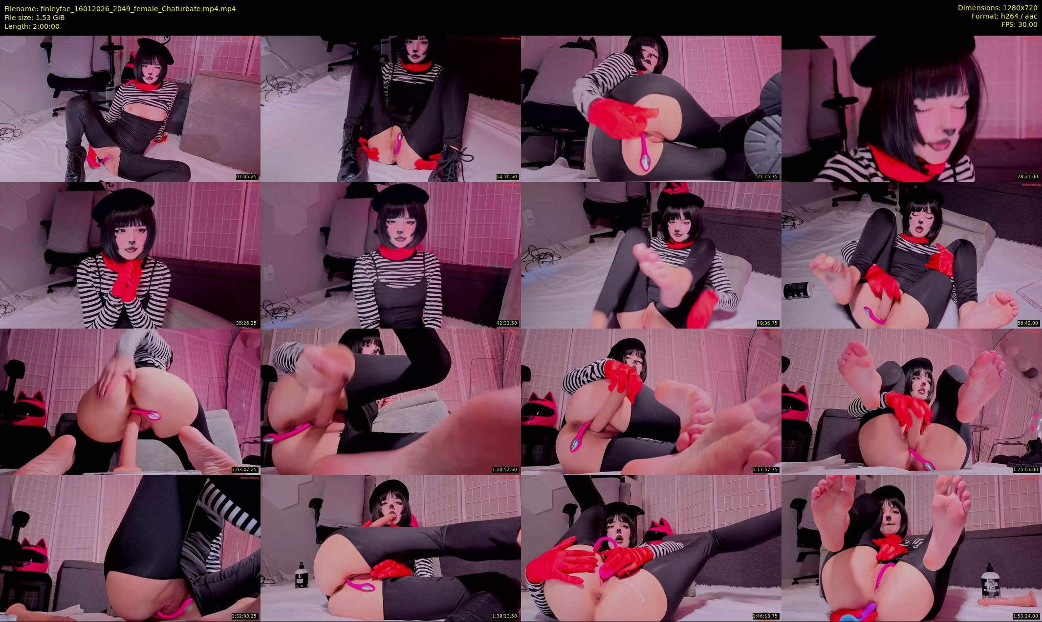 finleyfae — 120 minute Chaturbate female cam show recording, 720p, Jan 16, 2026