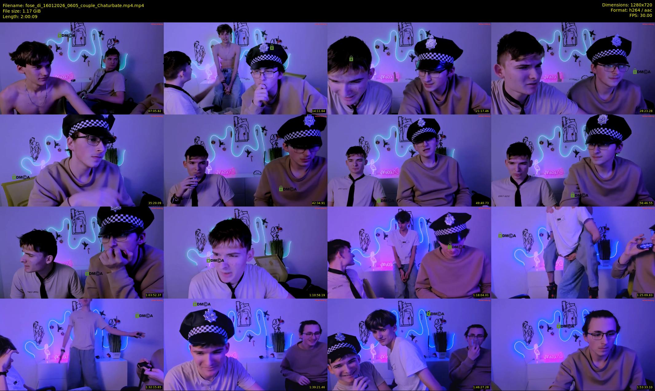fose_di — 121 minute Chaturbate male cam show recording, 720p, Jan 16, 2026
