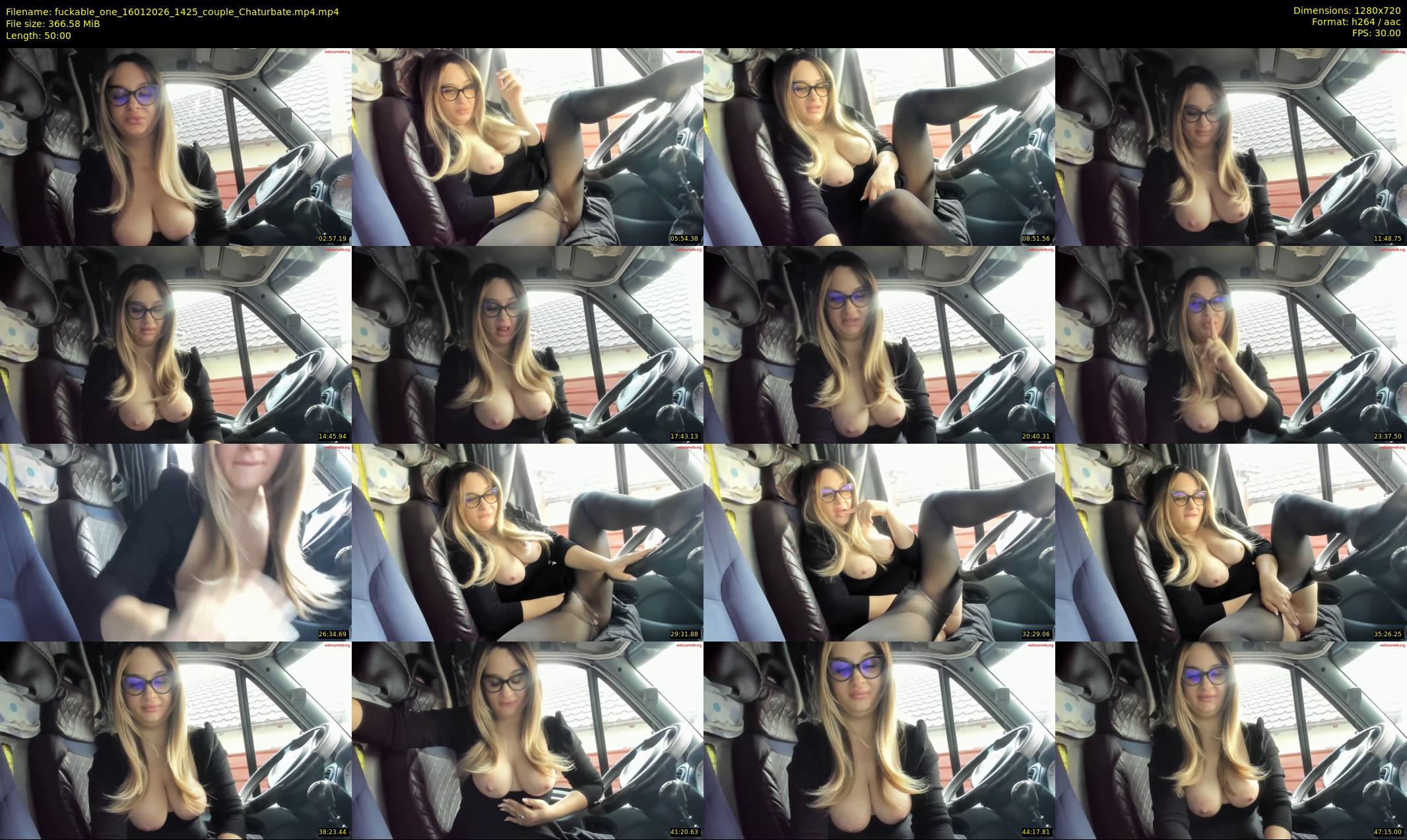 fuckable_one — 50 minute Chaturbate couple cam show recording, 720p, Jan 16, 2026