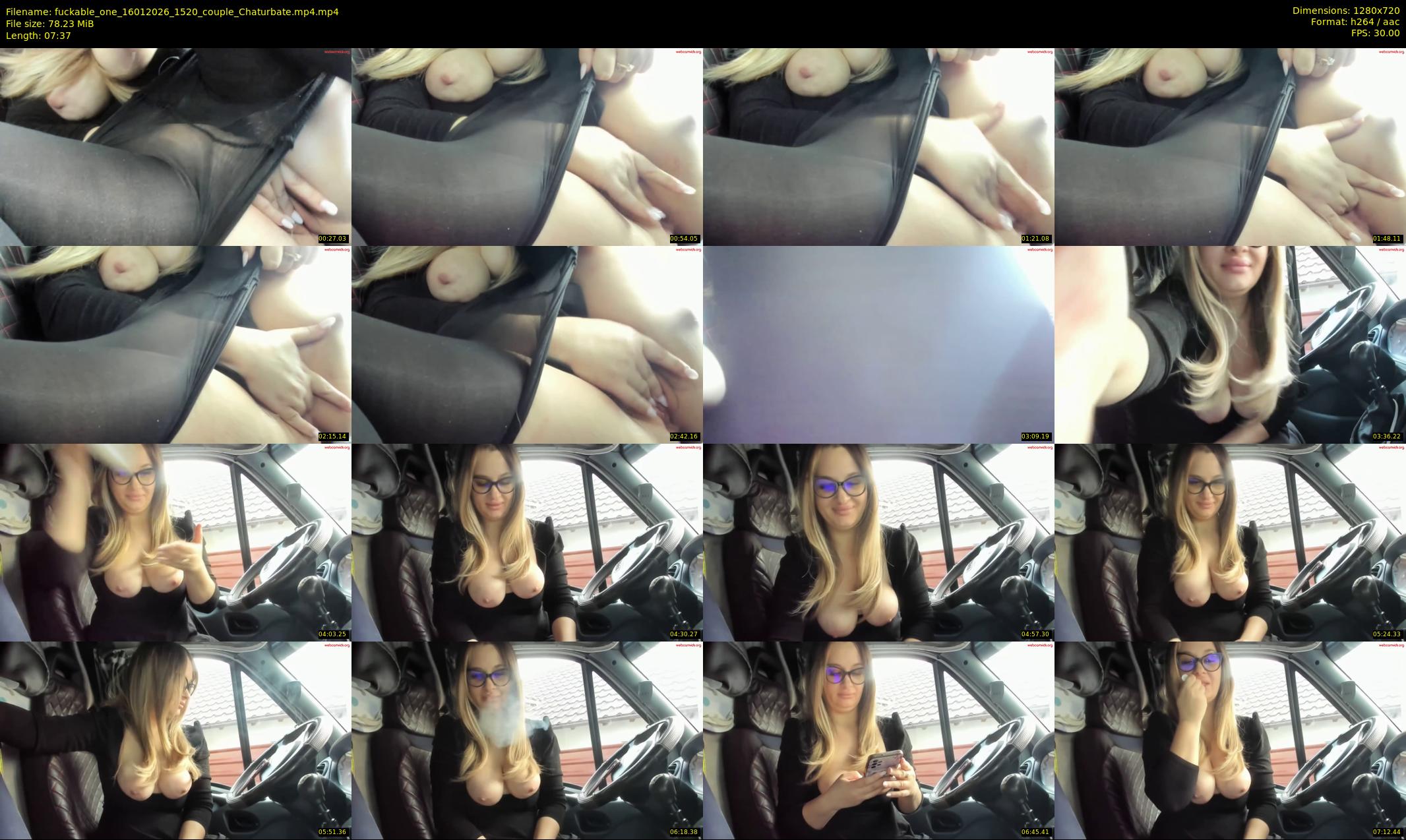 fuckable_one — 8 minute Chaturbate couple cam show recording, 720p, Jan 16, 2026