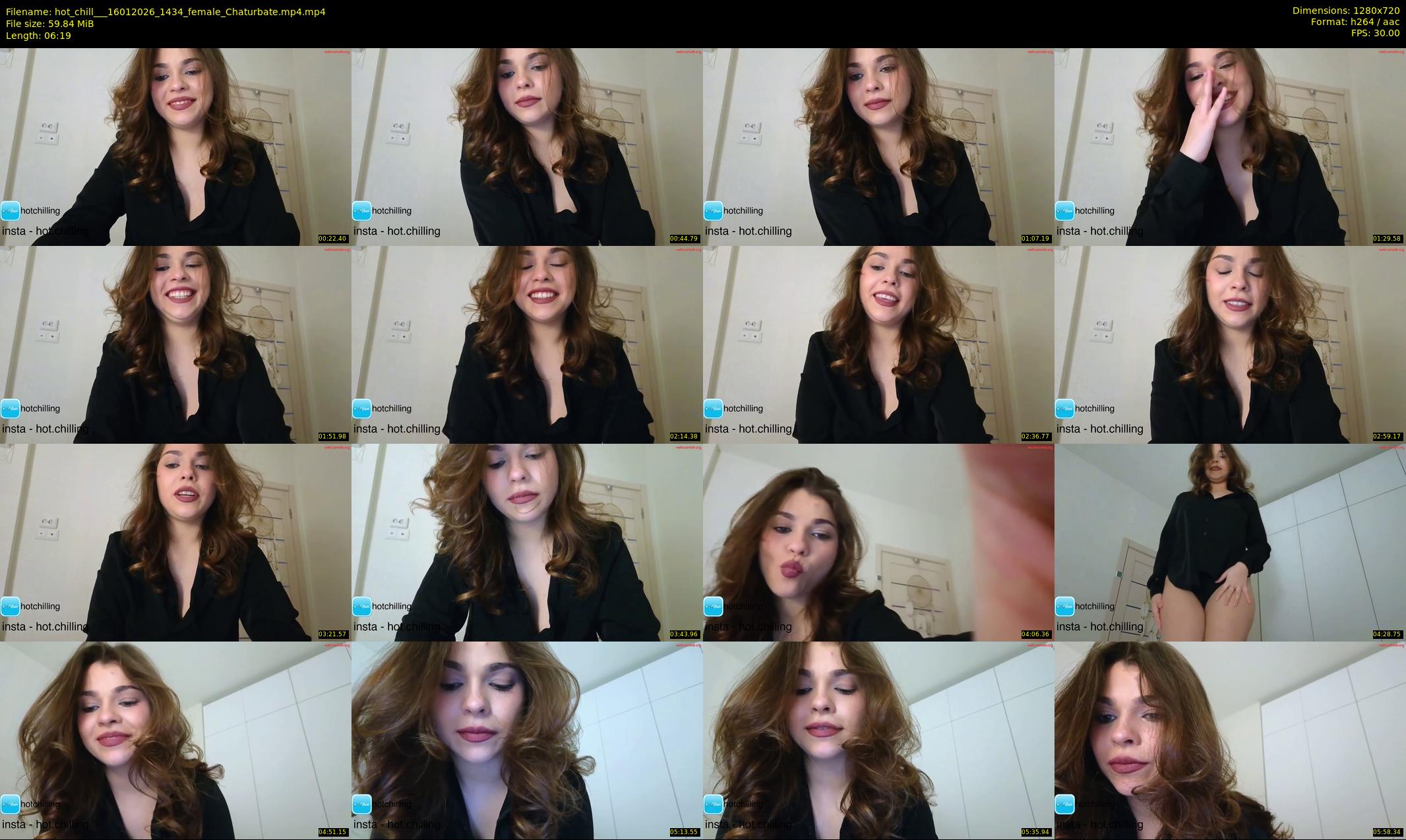 hot_chill__ — 7 minute Chaturbate female cam show recording, 720p, Jan 16, 2026