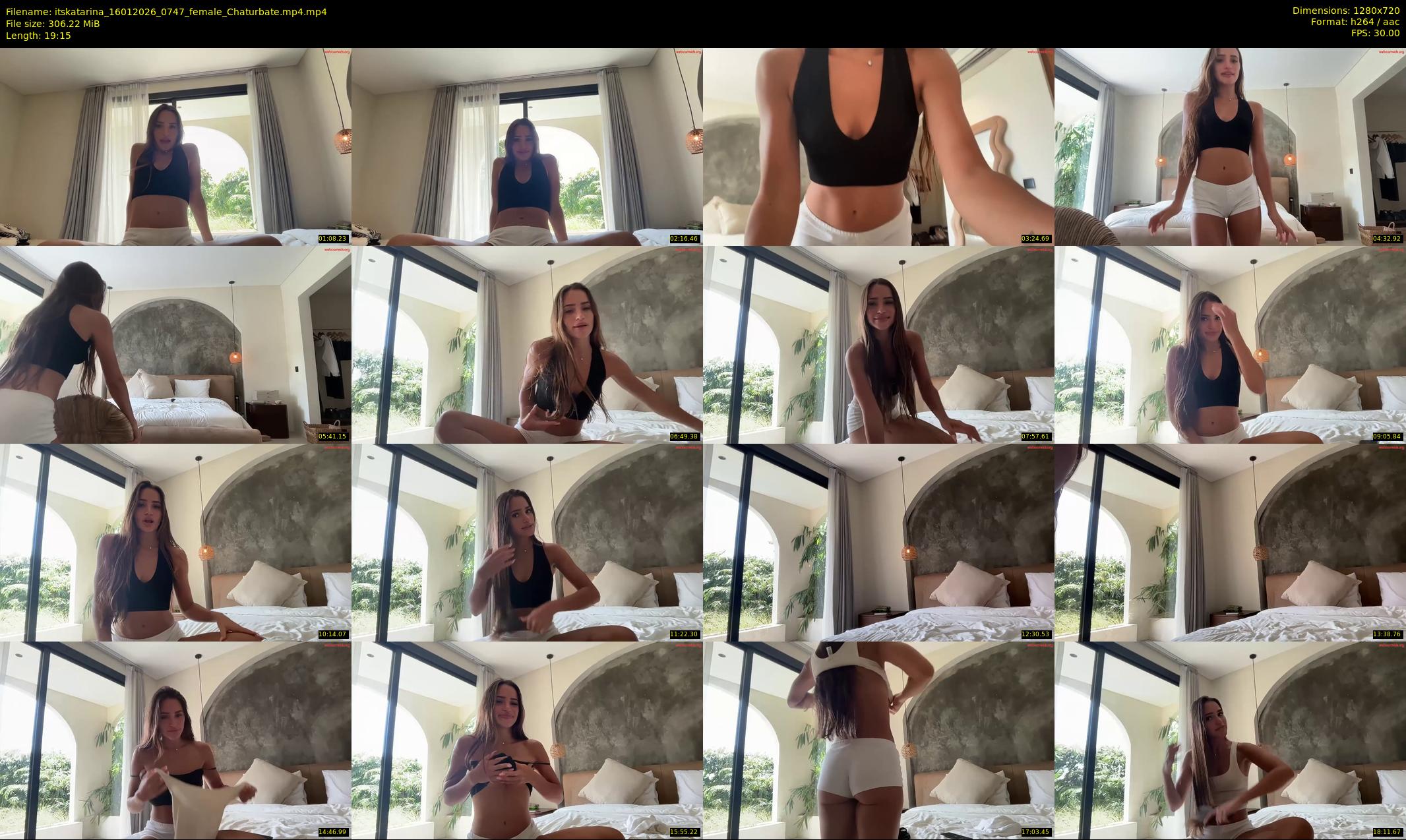 itskatarina — 20 minute Chaturbate female cam show recording, 720p, Jan 16, 2026