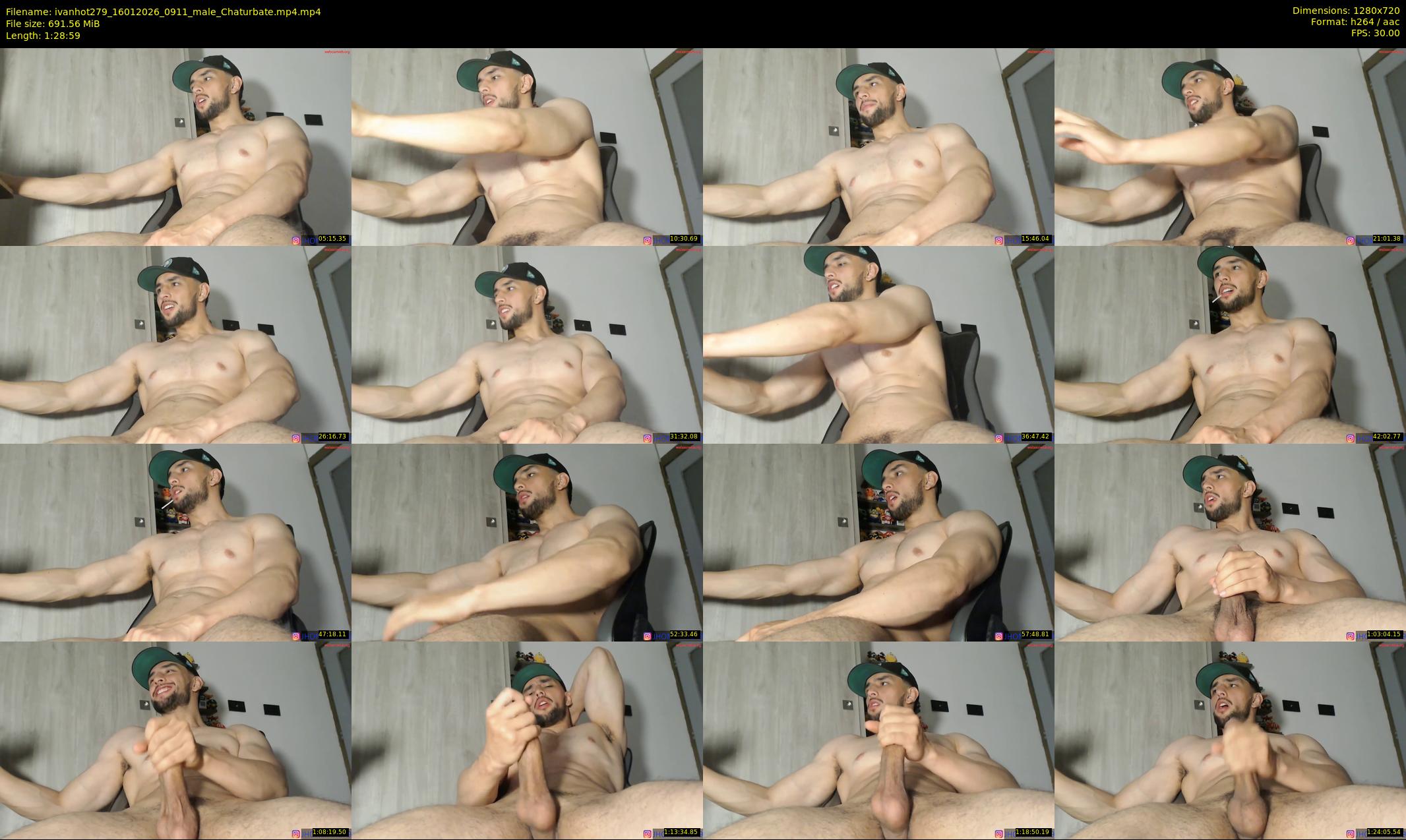 ivanhot279 — 89 minute Chaturbate male cam show recording, 720p, Jan 16, 2026