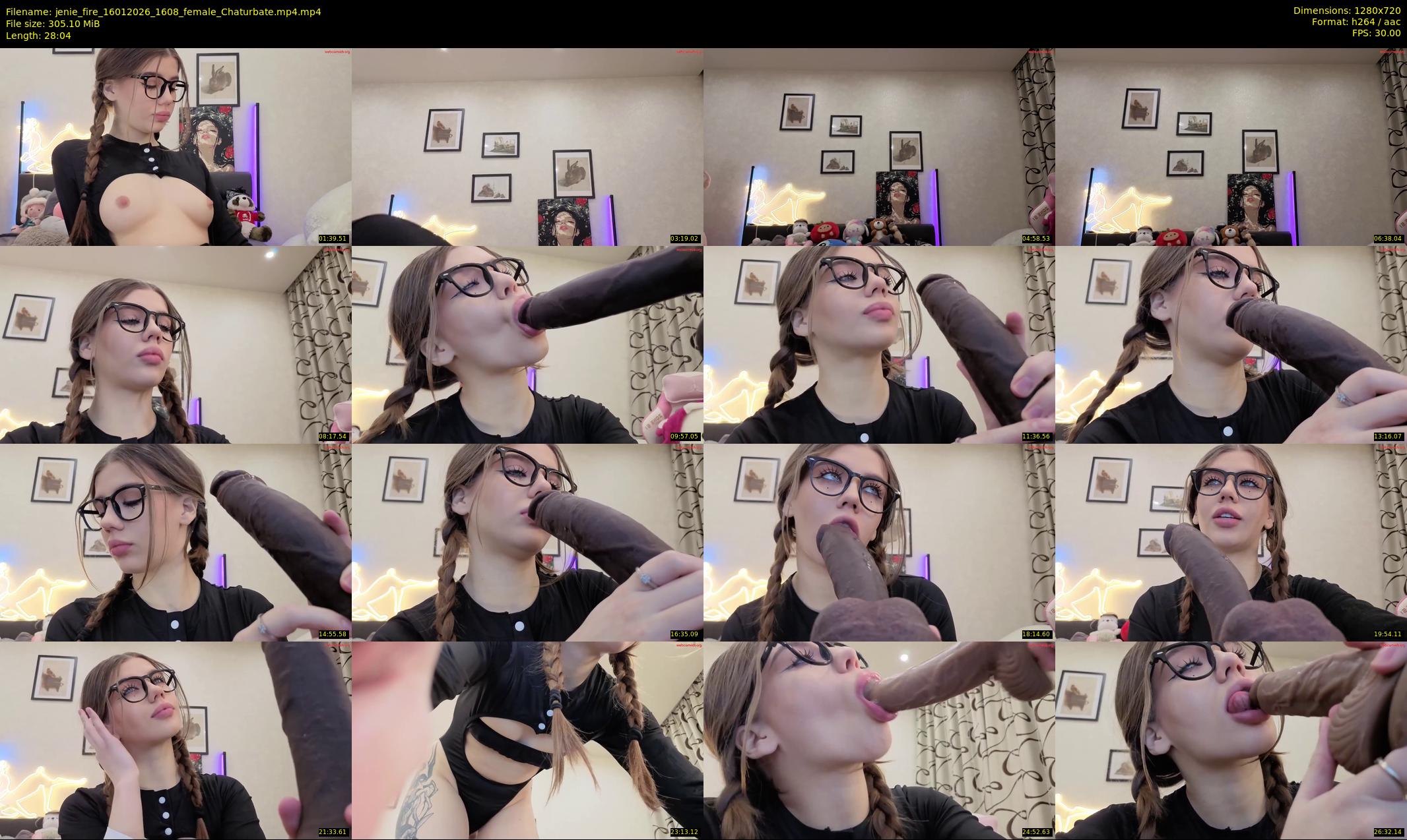 jenie_fire — 29 minute Chaturbate female cam show recording, 720p, Jan 16, 2026