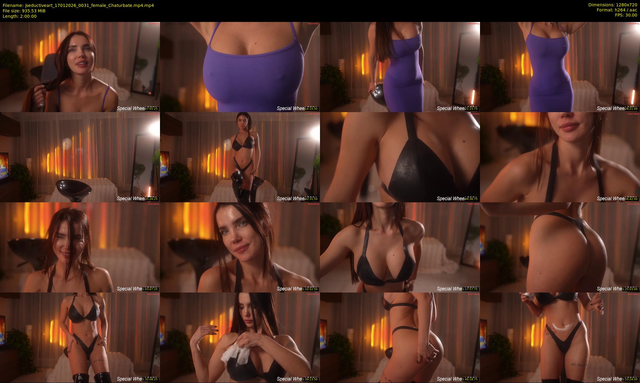 jseductiveart — 120 minute Chaturbate female cam show recording, 720p, Jan 17, 2026
