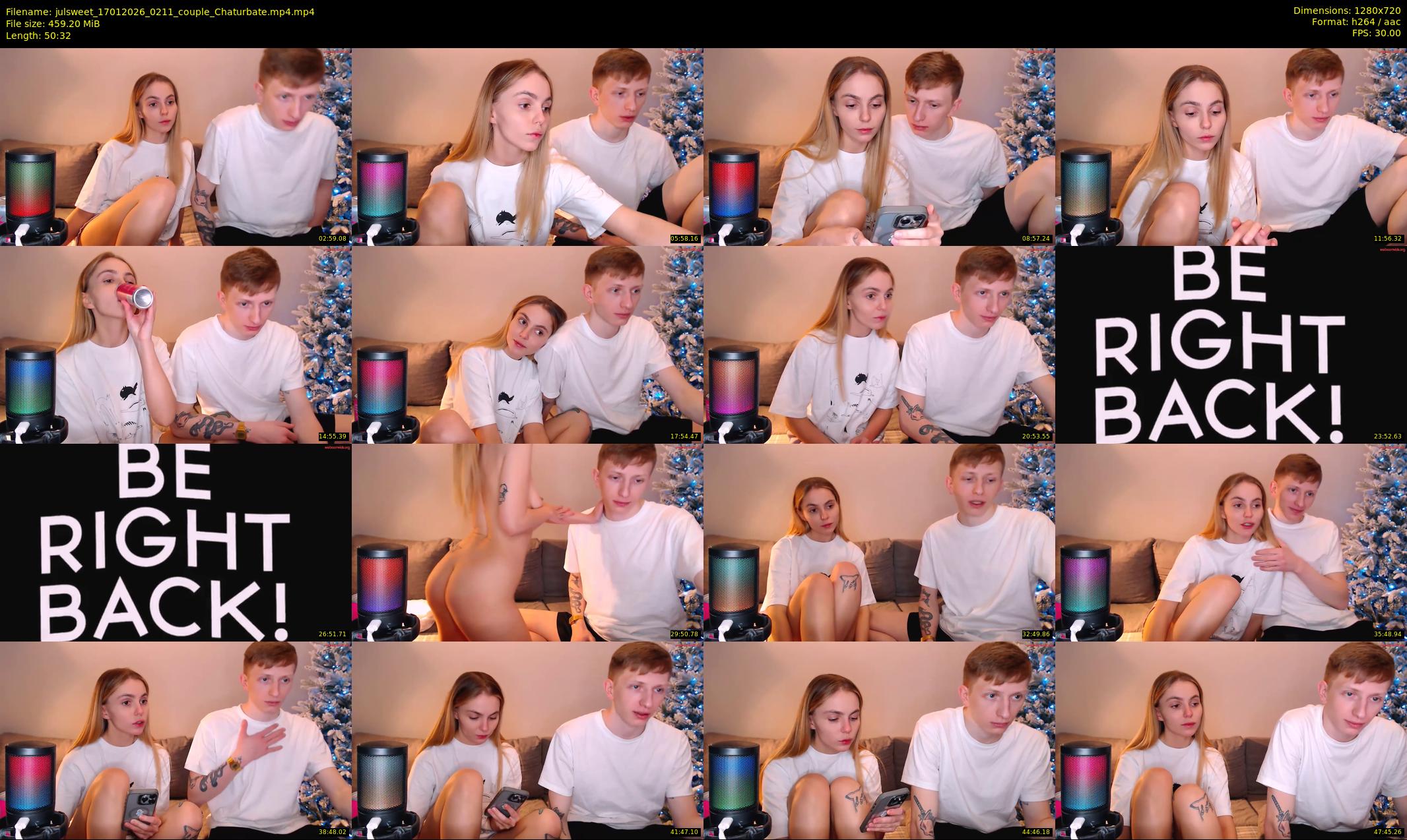 julsweet — 51 minute Chaturbate male cam show recording, 720p, Jan 17, 2026