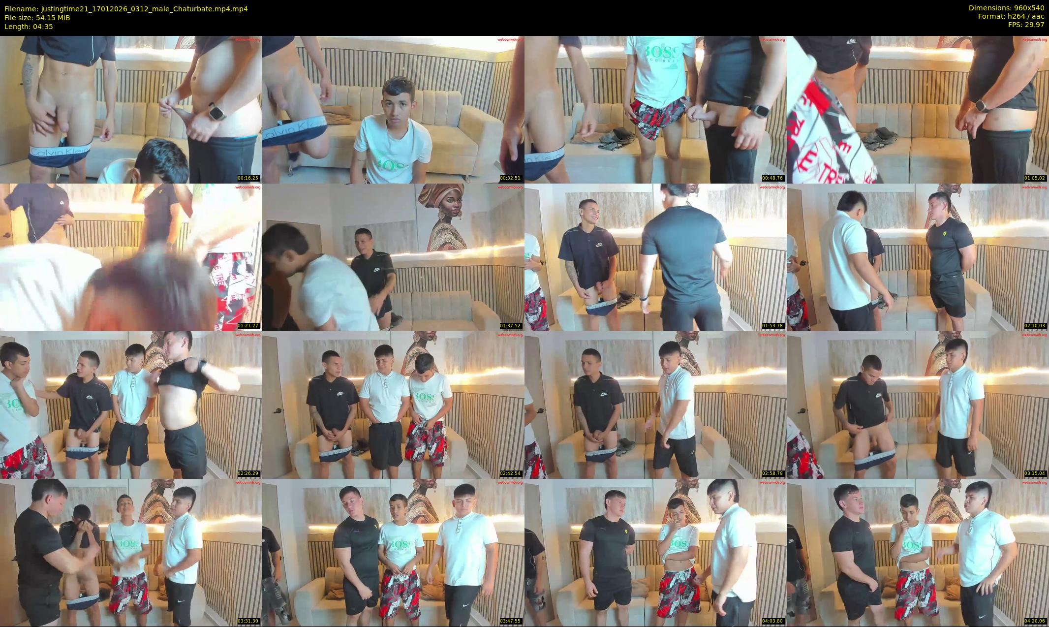 justingtime21 — 5 minute Chaturbate male cam show recording, 480p, Jan 17, 2026