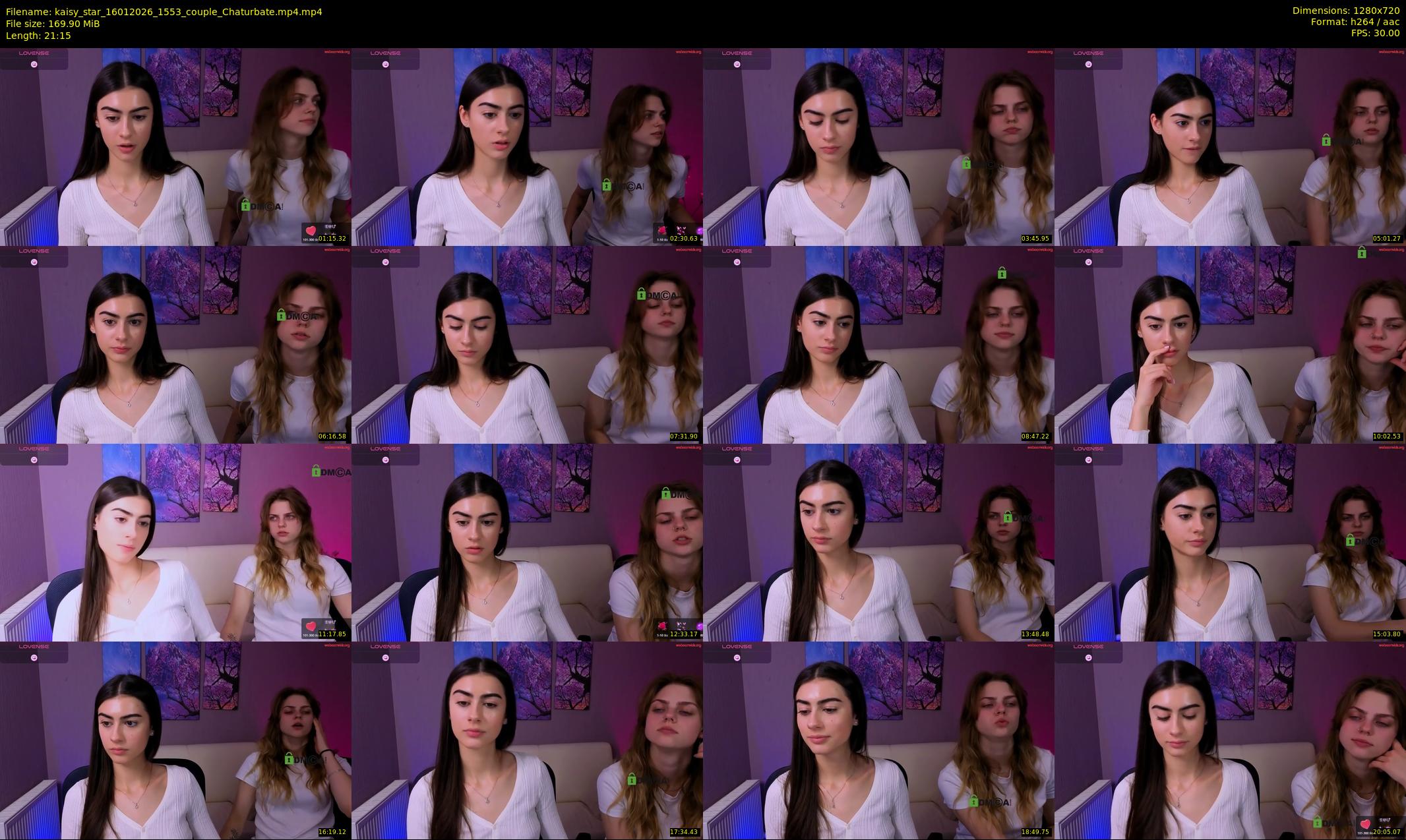 kaisy_star — 22 minute Chaturbate female cam show recording, 720p, Jan 16, 2026