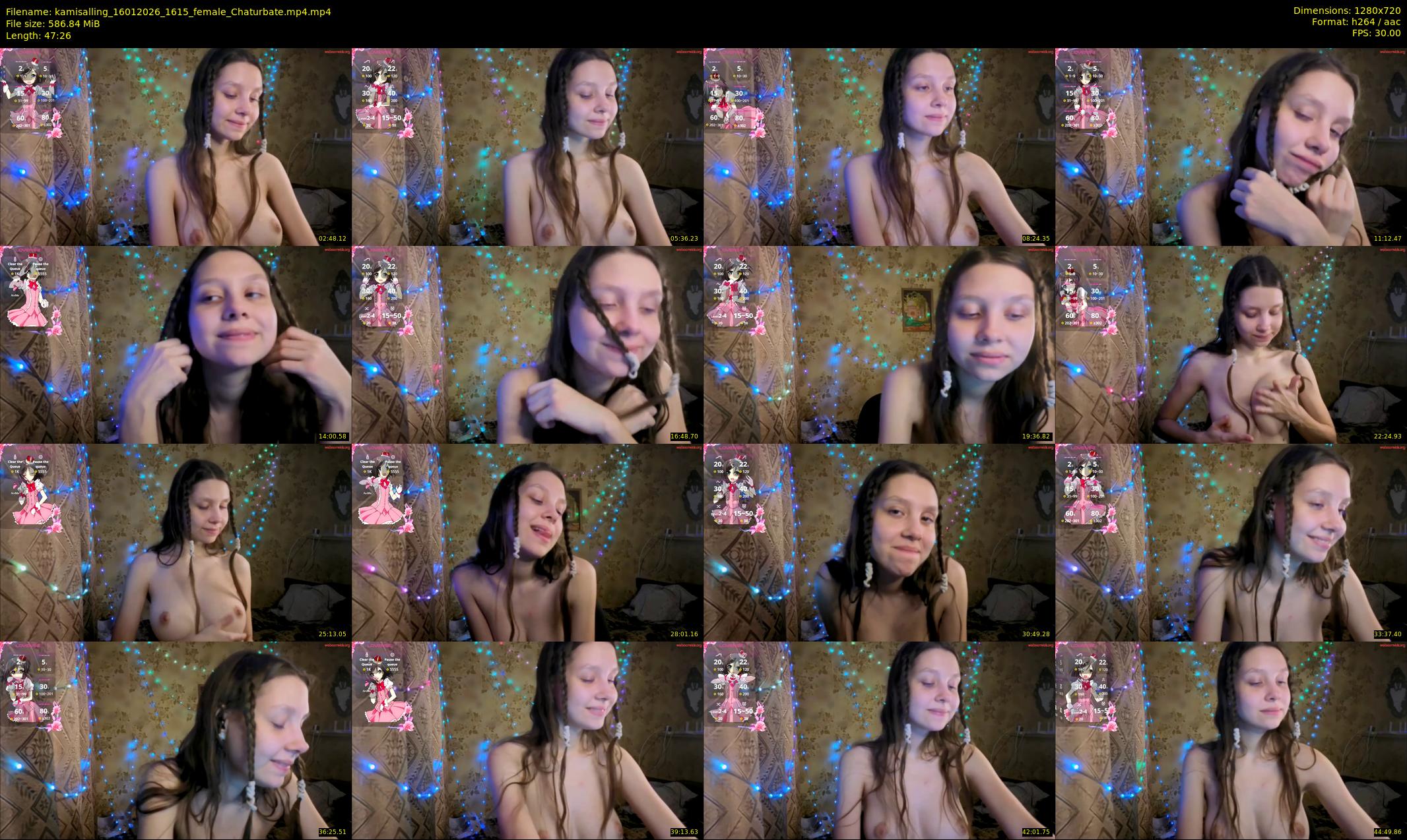kamisalling — 48 minute Chaturbate female cam show recording, 720p, Jan 16, 2026