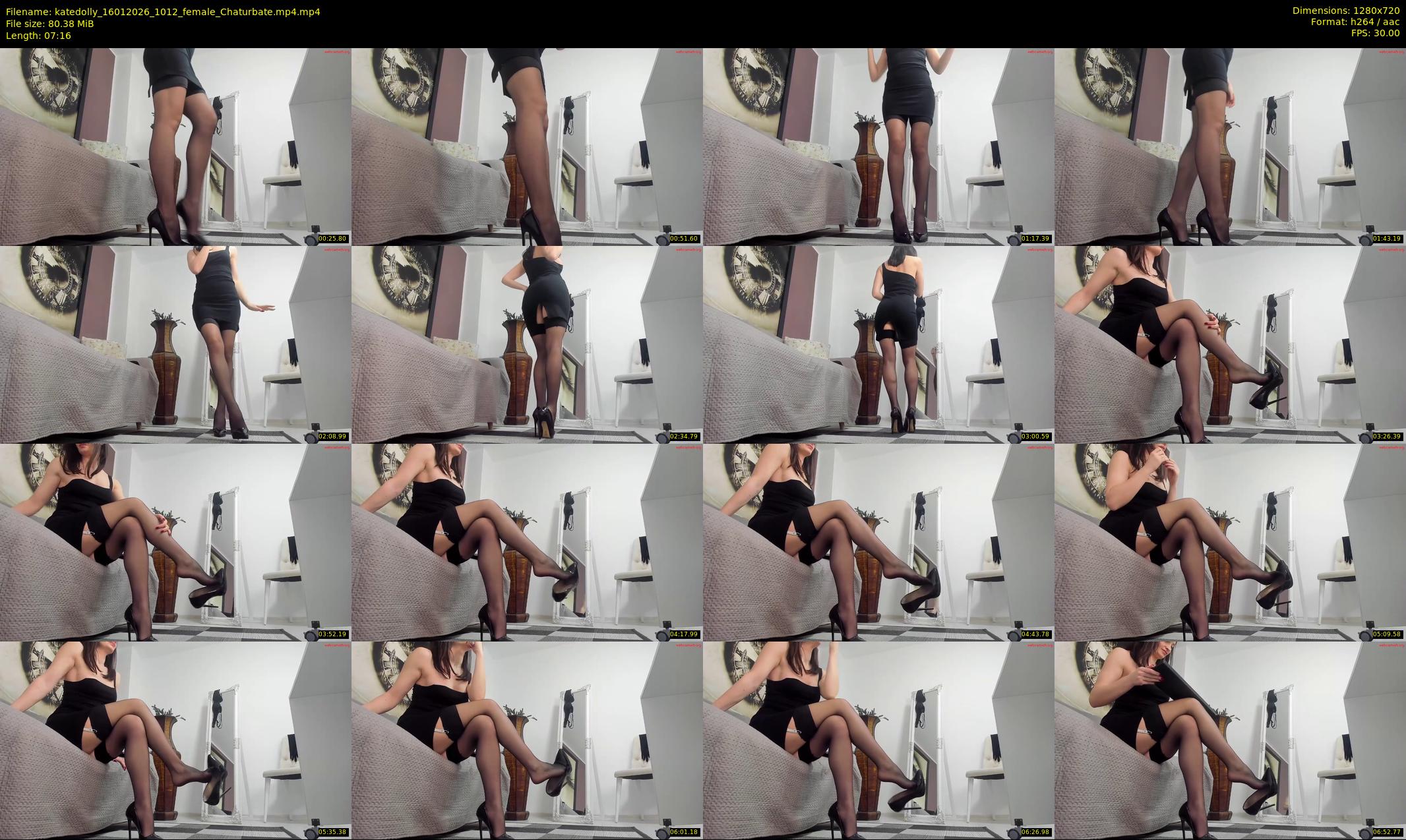 katedolly — 8 minute Chaturbate female cam show recording, 720p, Jan 16, 2026