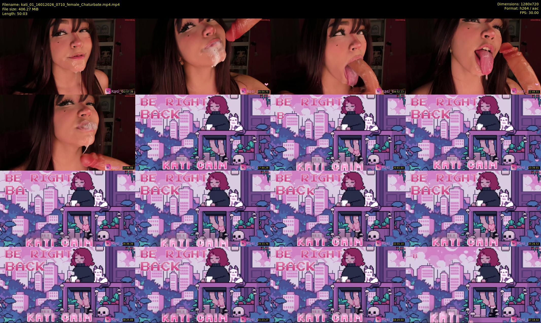 kati_01 — 51 minute Chaturbate female cam show recording, 720p, Jan 16, 2026