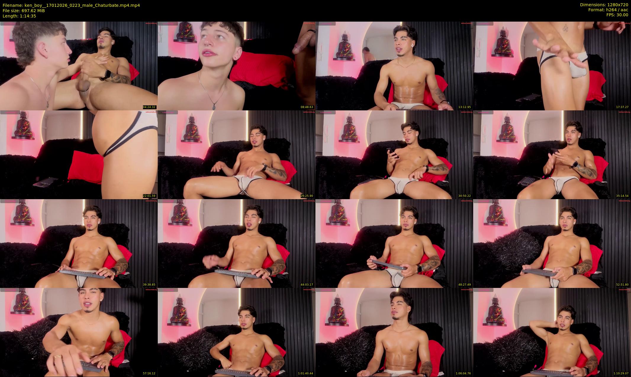 ken_boy_ — 75 minute Chaturbate male cam show recording, 720p, Jan 17, 2026