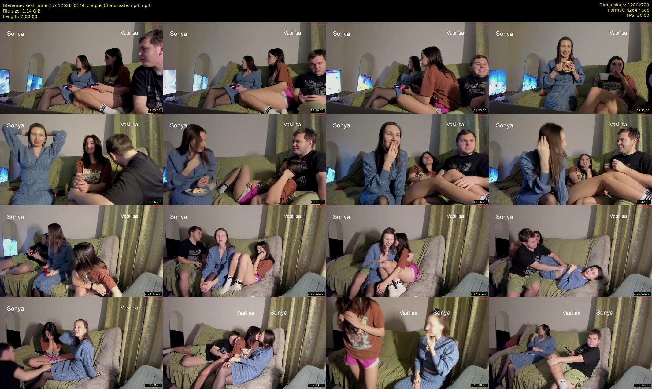 kesh_mne — 120 minute Chaturbate female cam show recording, 720p, Jan 17, 2026
