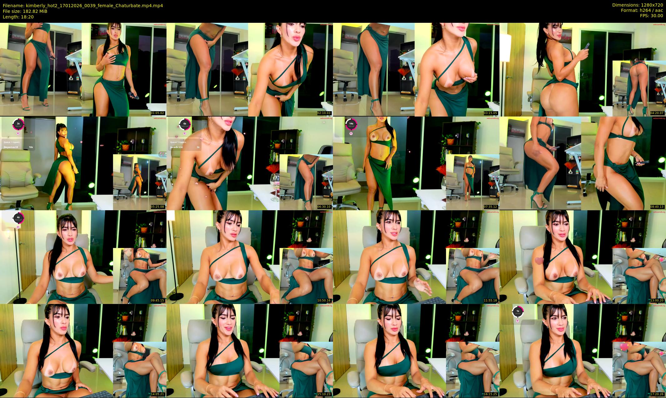 kimberly_hot2 — 19 minute Chaturbate female cam show recording, 720p, Jan 17, 2026