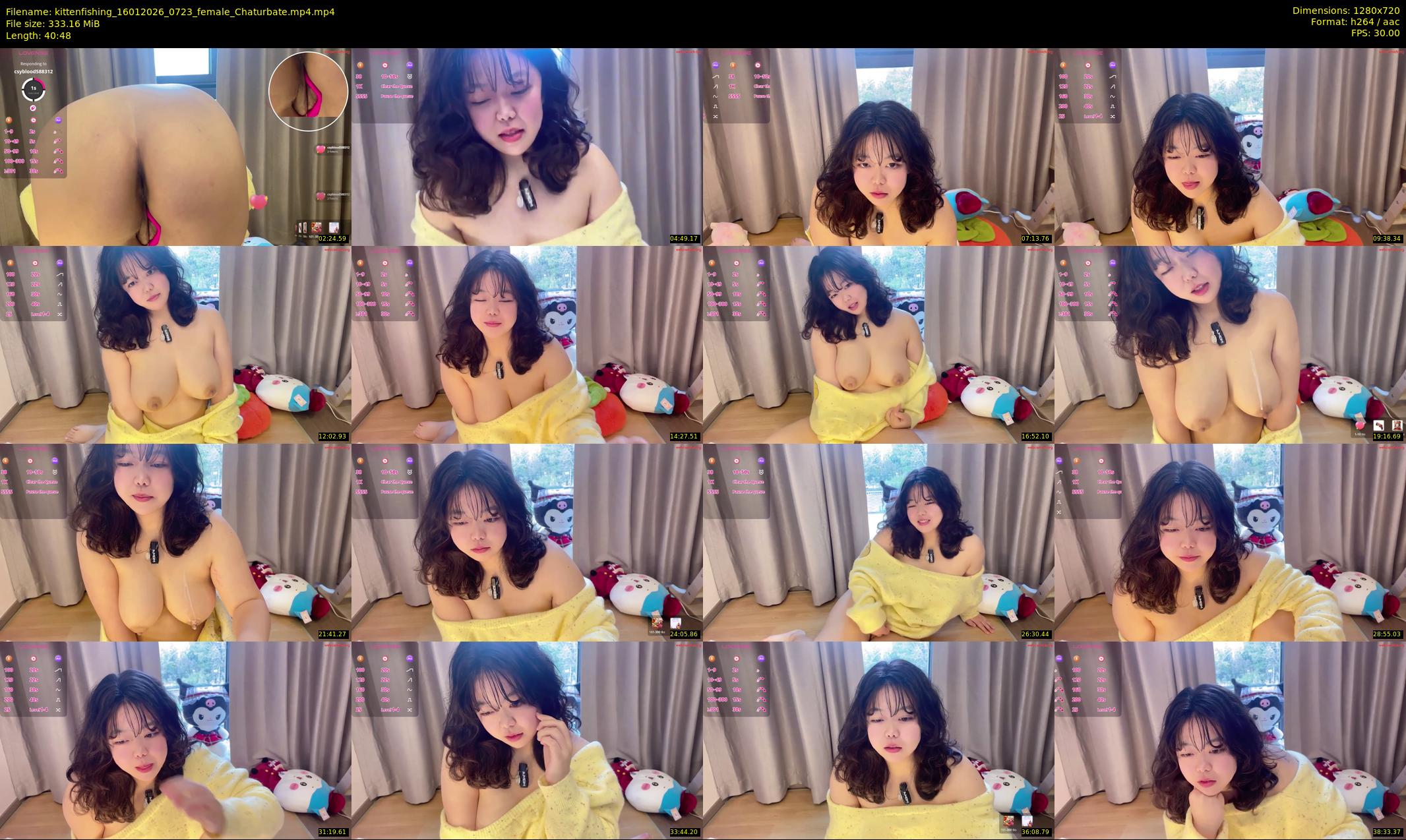 kittenfishing — 41 minute Chaturbate female cam show recording, 720p, Jan 16, 2026