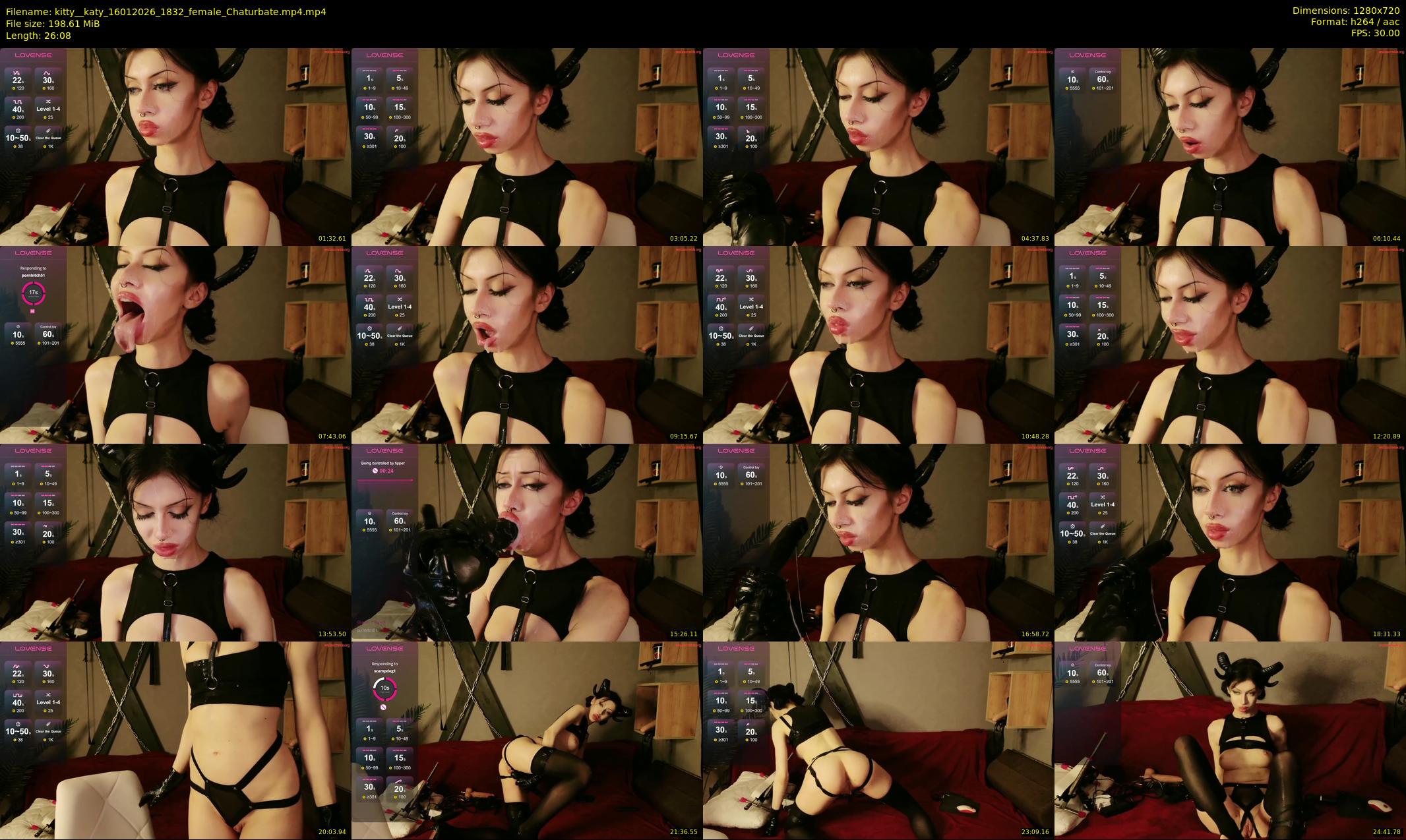 kitty__katy — 27 minute Chaturbate female cam show recording, 720p, Jan 16, 2026