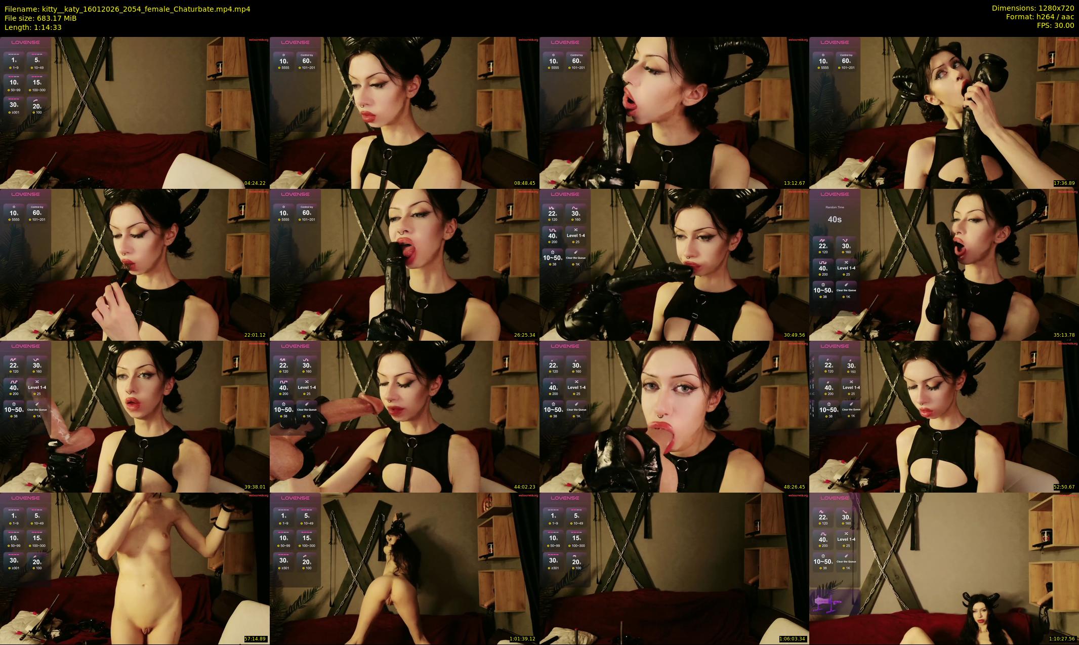 kitty__katy — 75 minute Chaturbate female cam show recording, 720p, Jan 16, 2026